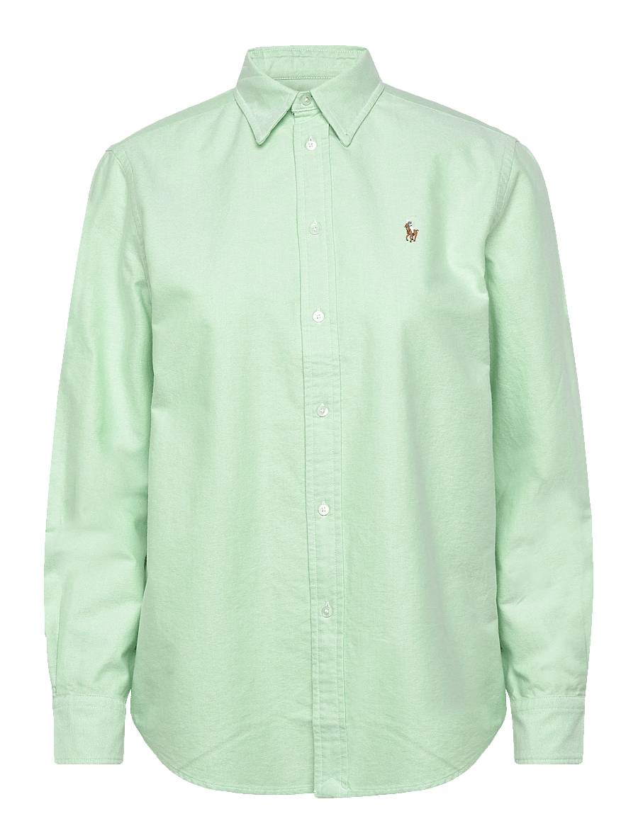 Polo Ralph Lauren - The Iconic Classic Fit Oxford Shirt - denimskjorter - lime drop - 0