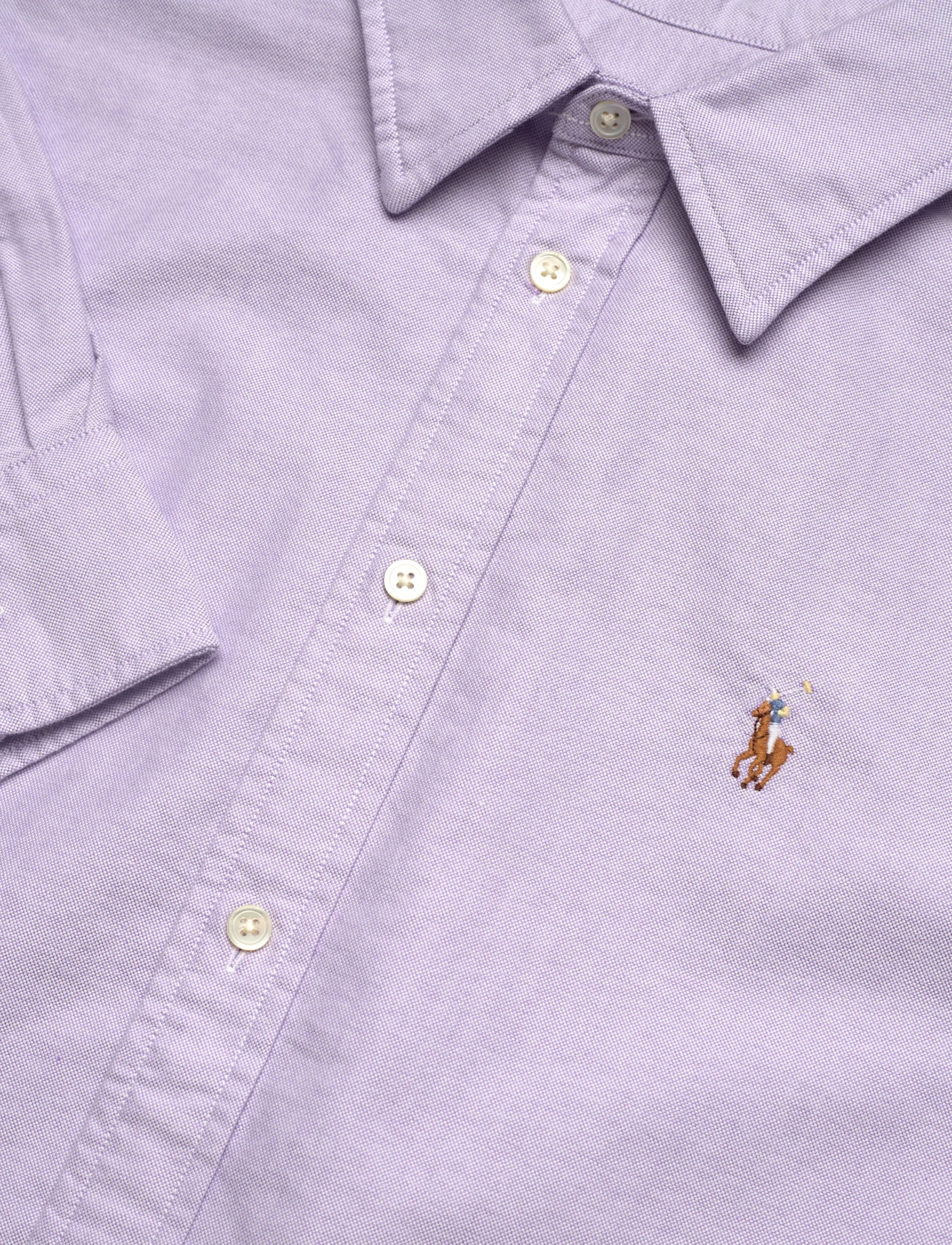 Polo Ralph Lauren - The Iconic Classic Fit Oxford Shirt - denimskjorter - sky lavender - 5