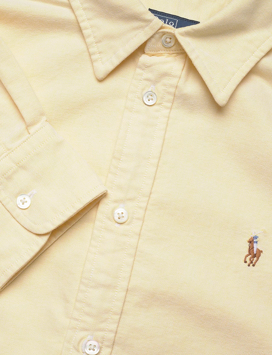 Polo Ralph Lauren - The Iconic Classic Fit Oxford Shirt - denim shirts - wicket yellow - 2
