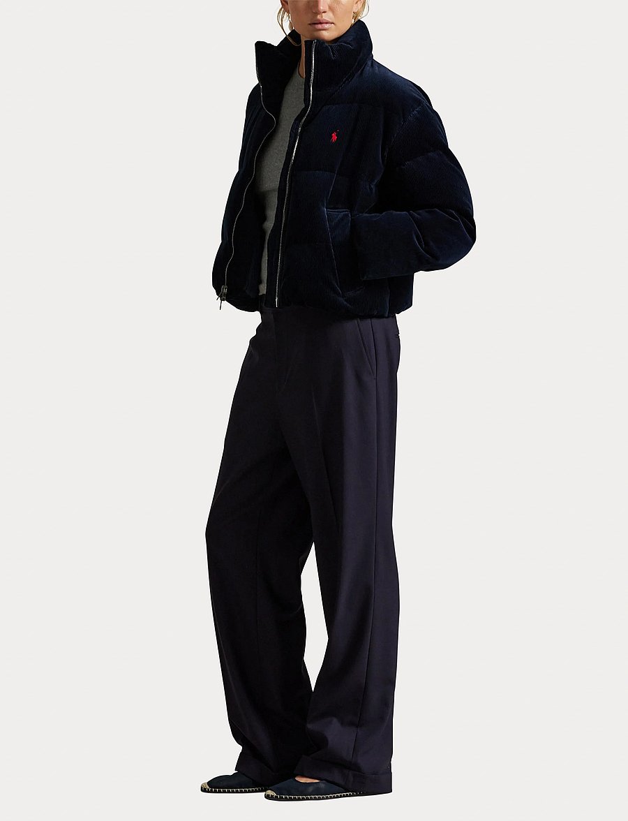 Polo Ralph Lauren - Quilted Corduroy Down Jacket - vestes d'hiver - navy - 4