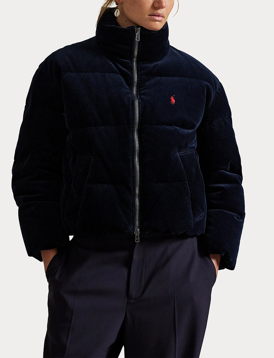 Polo Ralph Lauren - Quilted Corduroy Down Jacket - vestes d'hiver - navy - 5