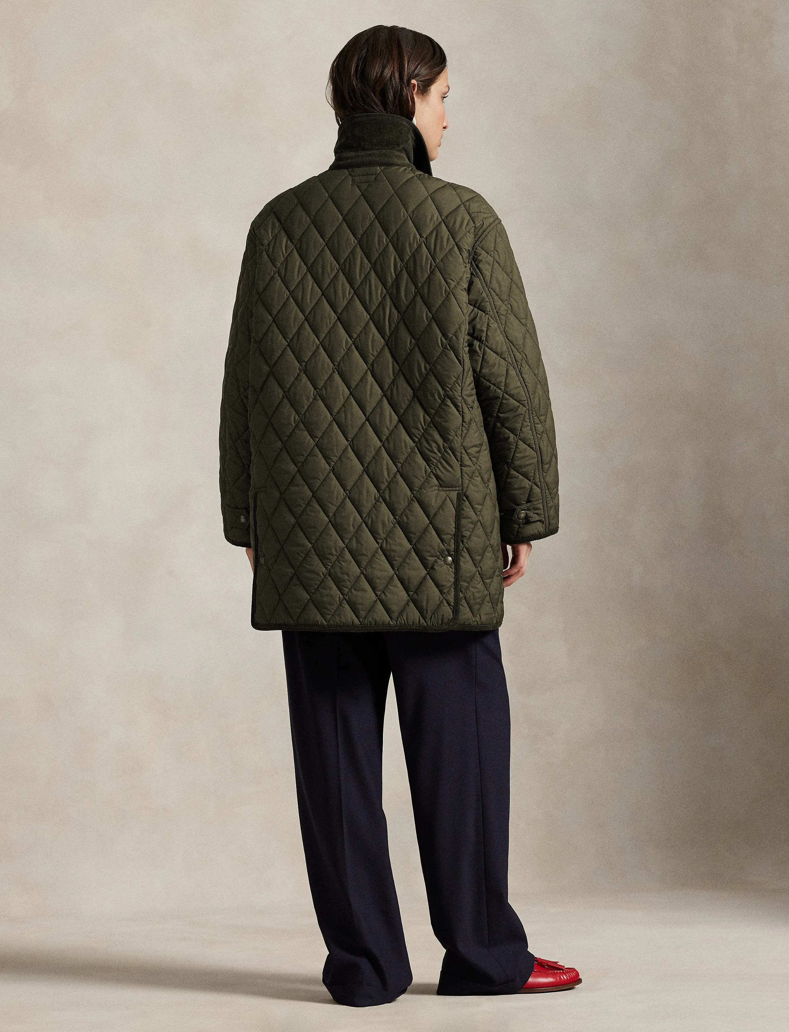Polo Ralph Lauren - Quilted Barn Jacket - steppjacken - ranger green - 4