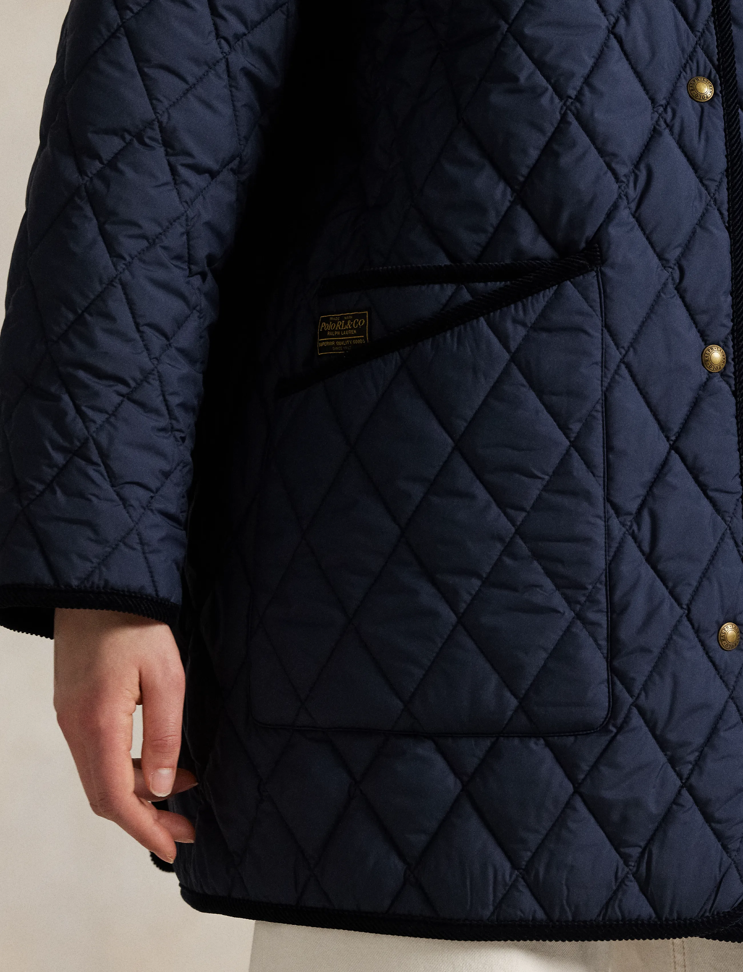 Polo Ralph Lauren - Quilted Barn Jacket - rl navy - 3