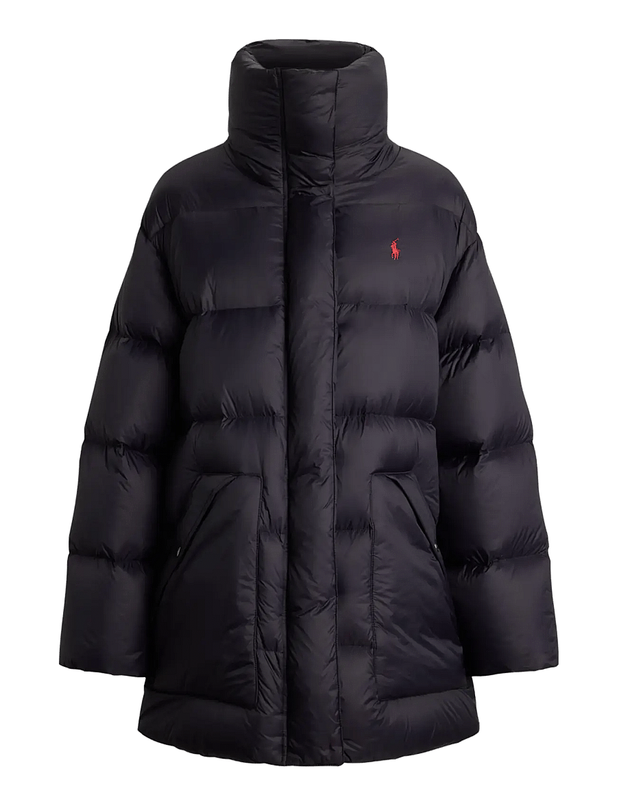 Polo Ralph Lauren - Quilted Hooded Down Jacket - gefütterte & daunenjacken - polo black - 1