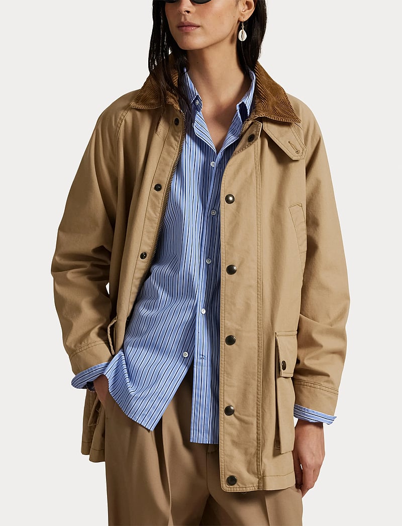 Polo Ralph Lauren - Cotton Utility Jacket - utility-jakker - vintage khaki - 5