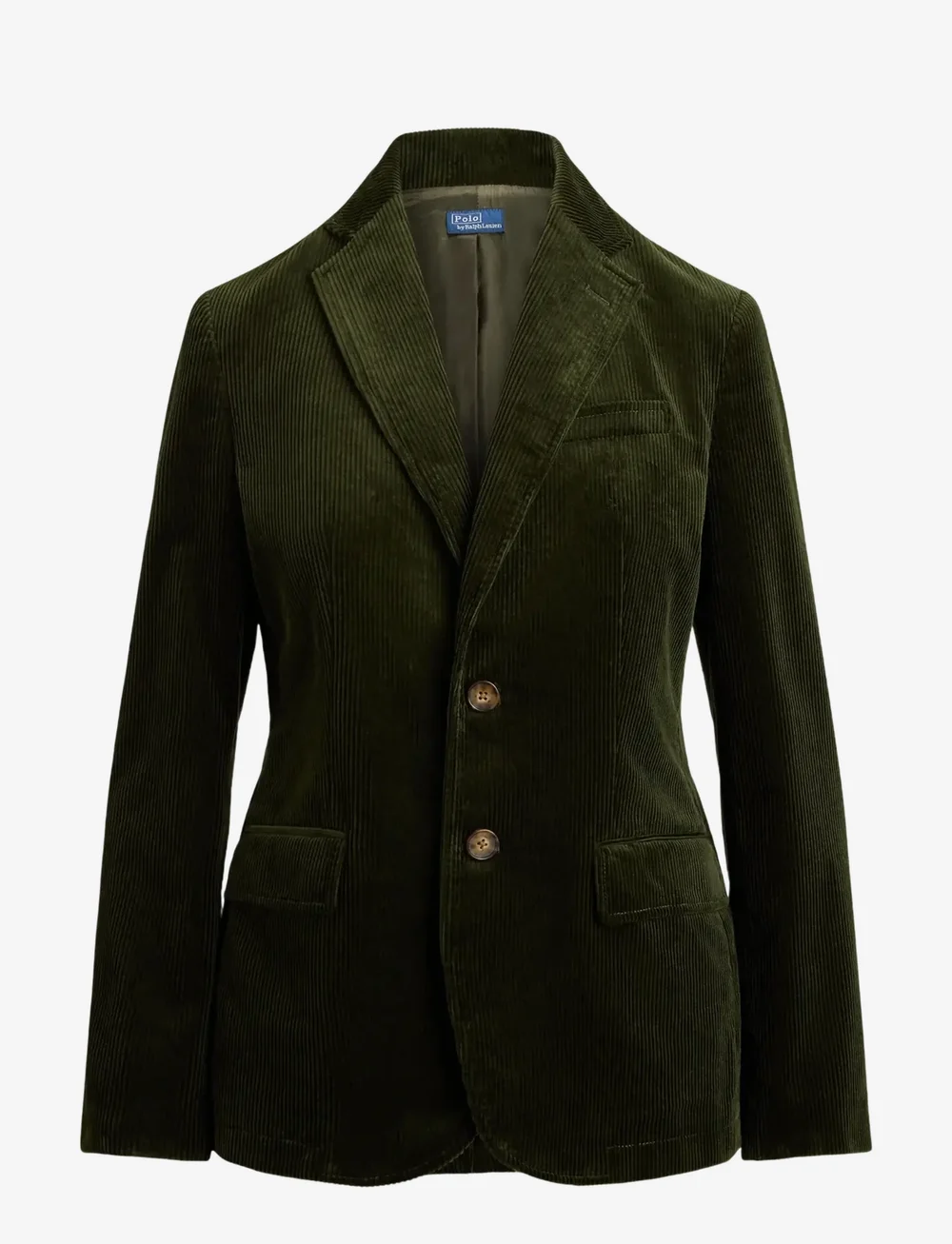 Polo Ralph Lauren - Cotton Corduroy Blazer - einreihige blazer - olive - 1