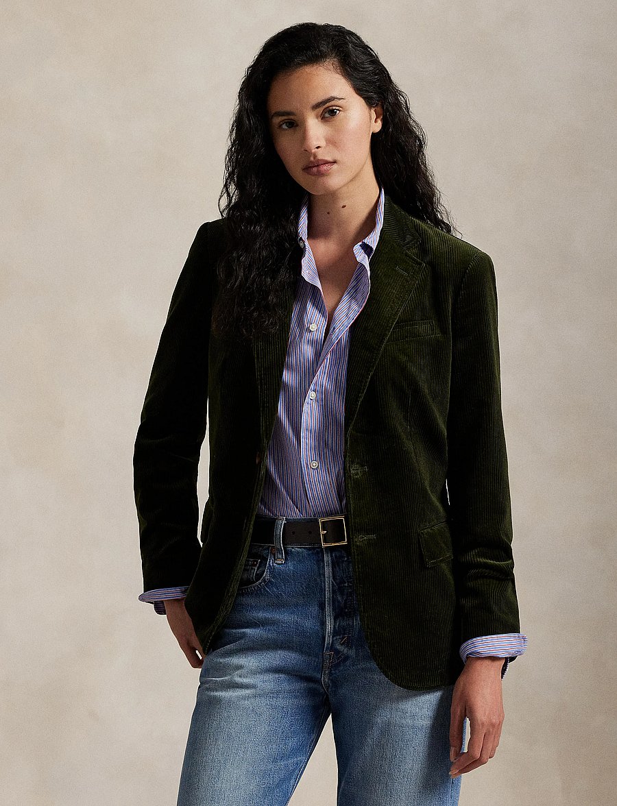 Polo Ralph Lauren - Cotton Corduroy Blazer - olive - 3