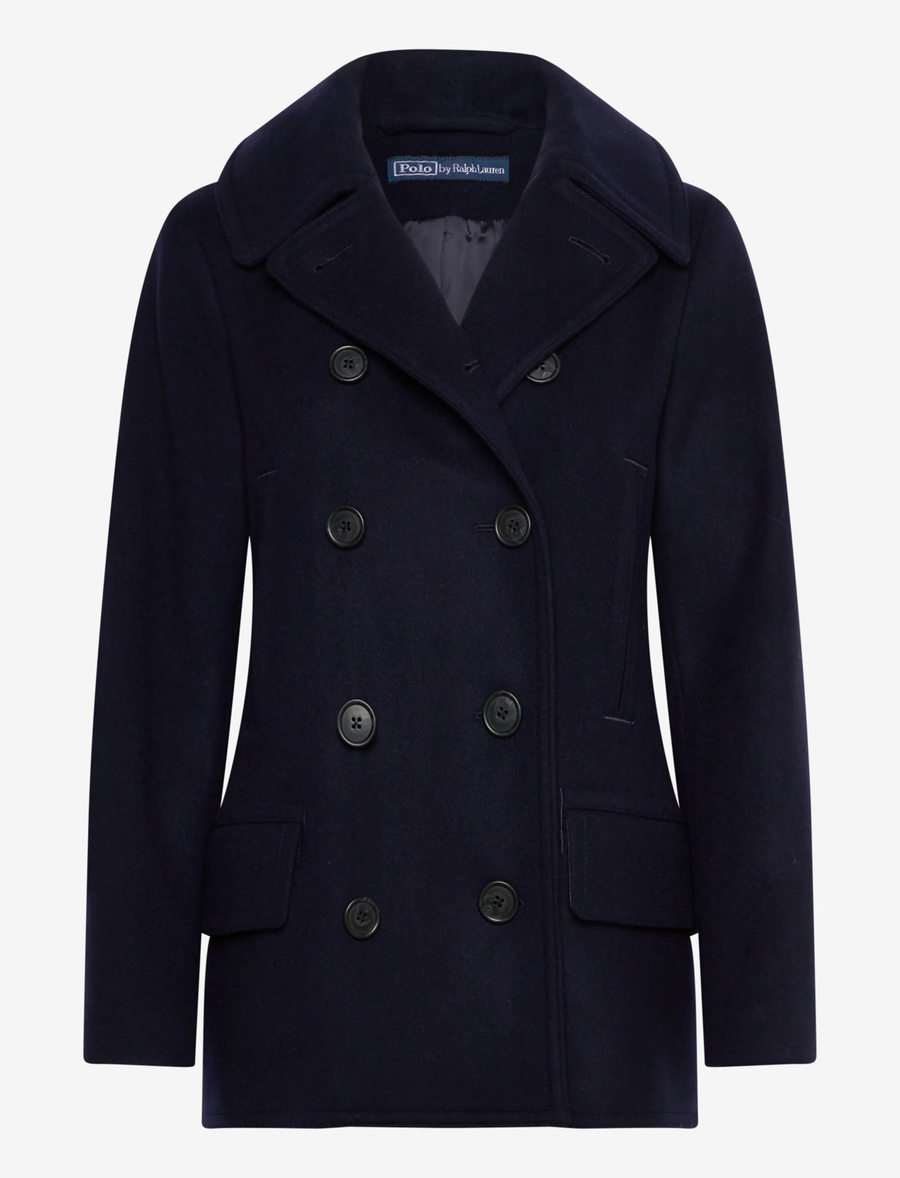 Polo Ralph Lauren - Wool Melton Peacoat - villased mantlid - ink - 0