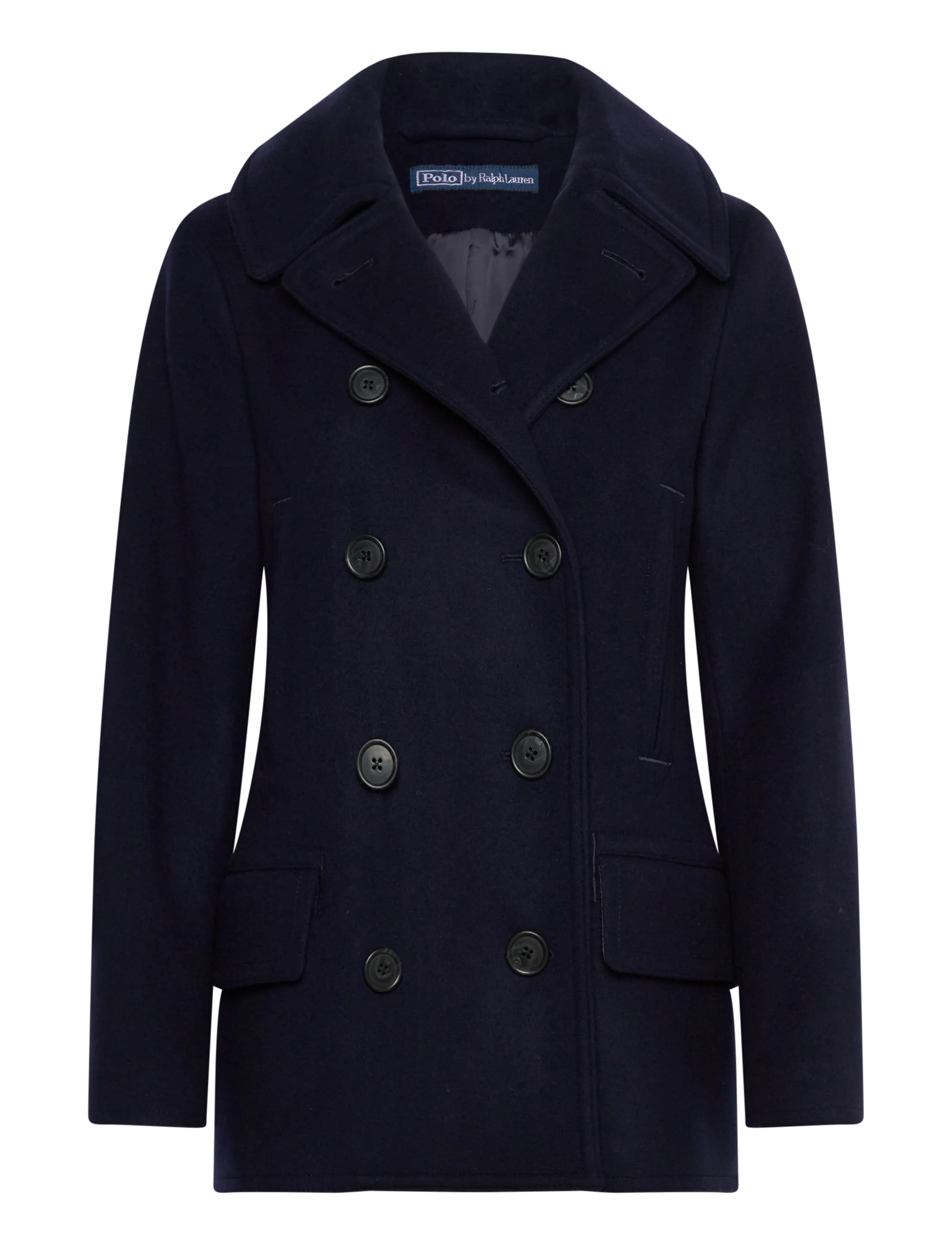 Polo Ralph Lauren 1/13NM WOOL MELTON-WVN-COAT - Mäntel - INK / navy