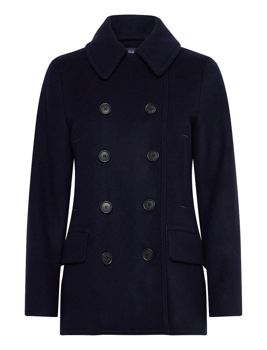 Polo Ralph Lauren - 1/13NM WOOL MELTON-WVN-COAT - winterjacken - ink - 2