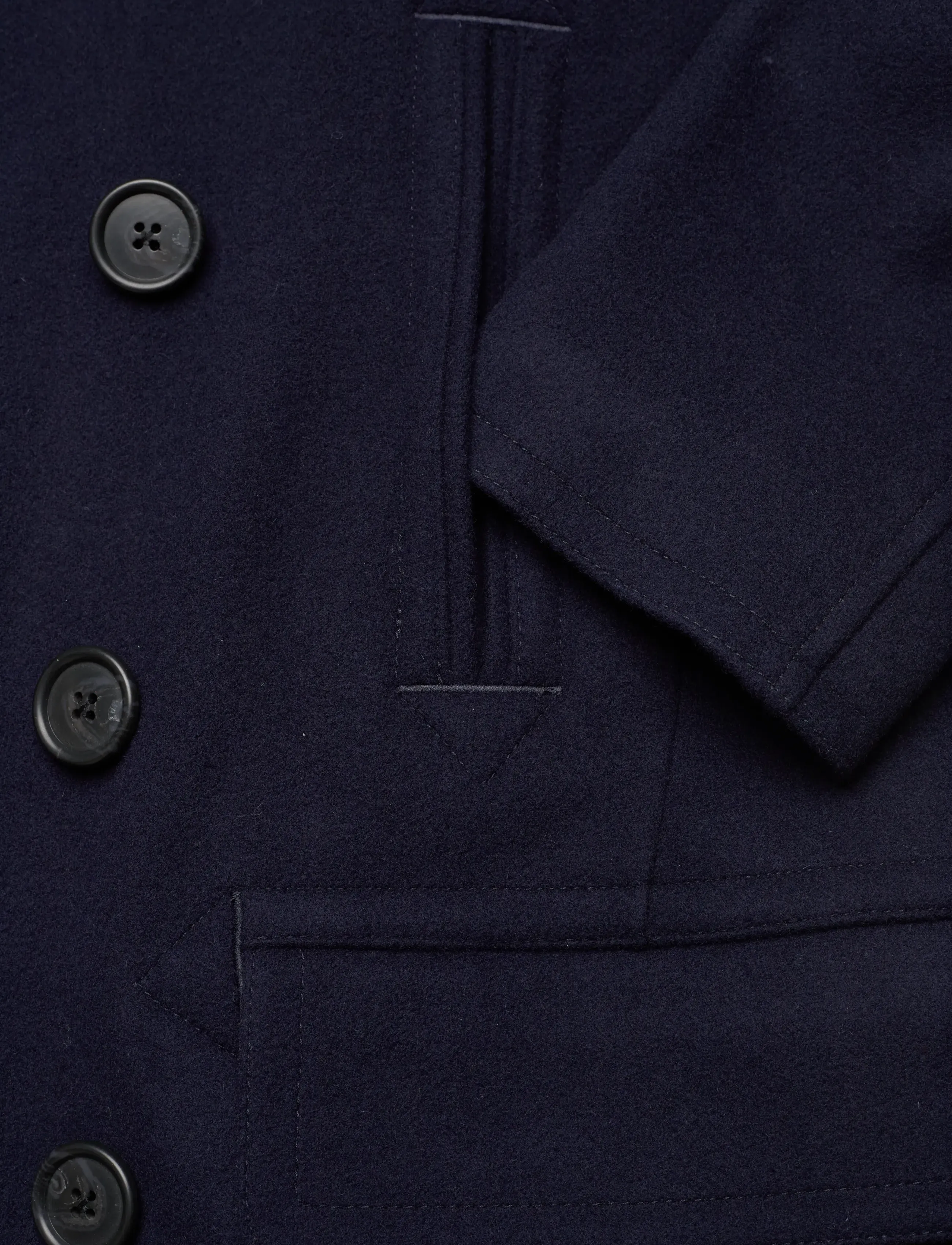 Polo Ralph Lauren - 1/13NM WOOL MELTON-WVN-COAT - winterjacken - ink - 4