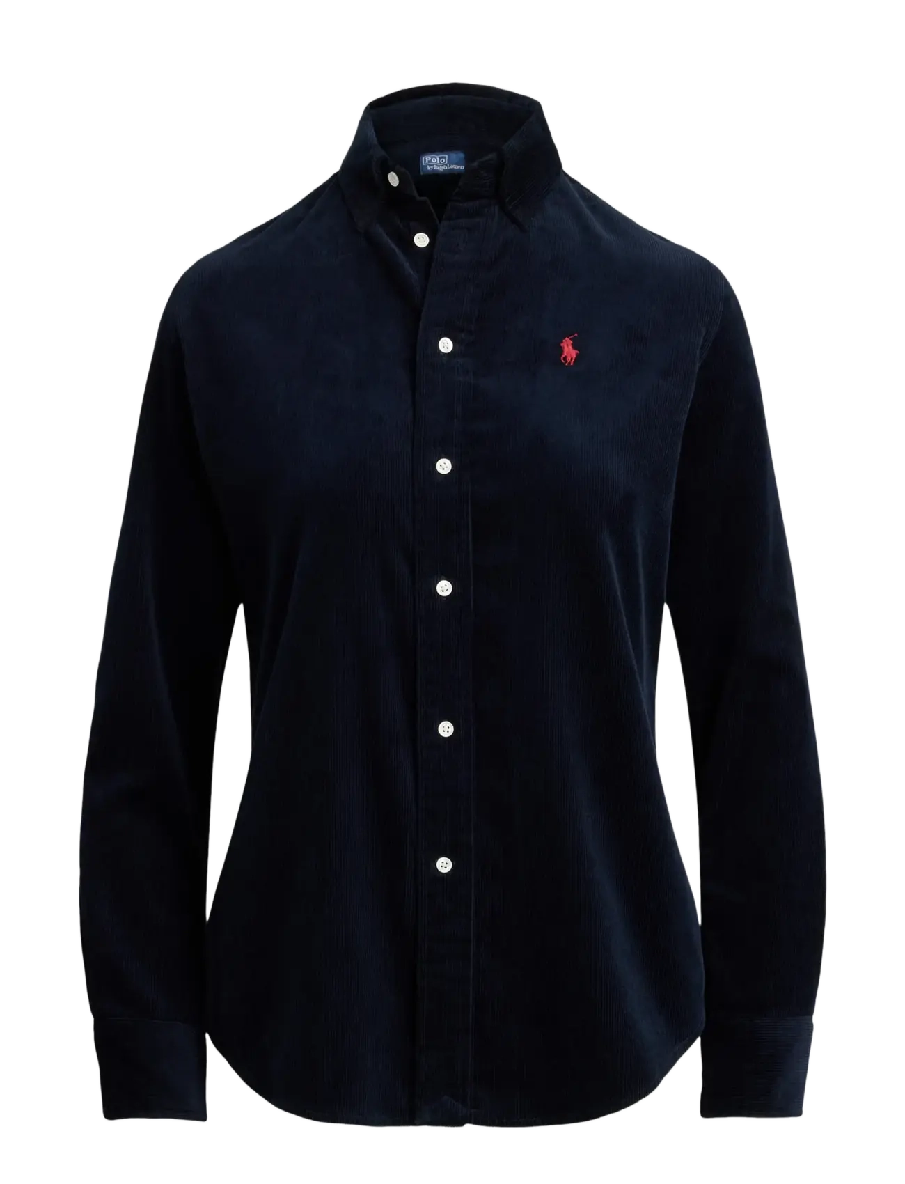 Polo Ralph Lauren Stretch Slim Fit Cotton Corduroy Shirt - Langærmede skjorter - NAVY / navy