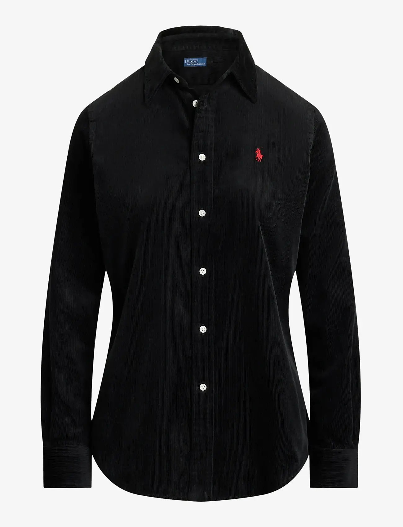 Polo Ralph Lauren - Stretch Slim Fit Cotton Corduroy Shirt - jeansskjortor - polo black - 1