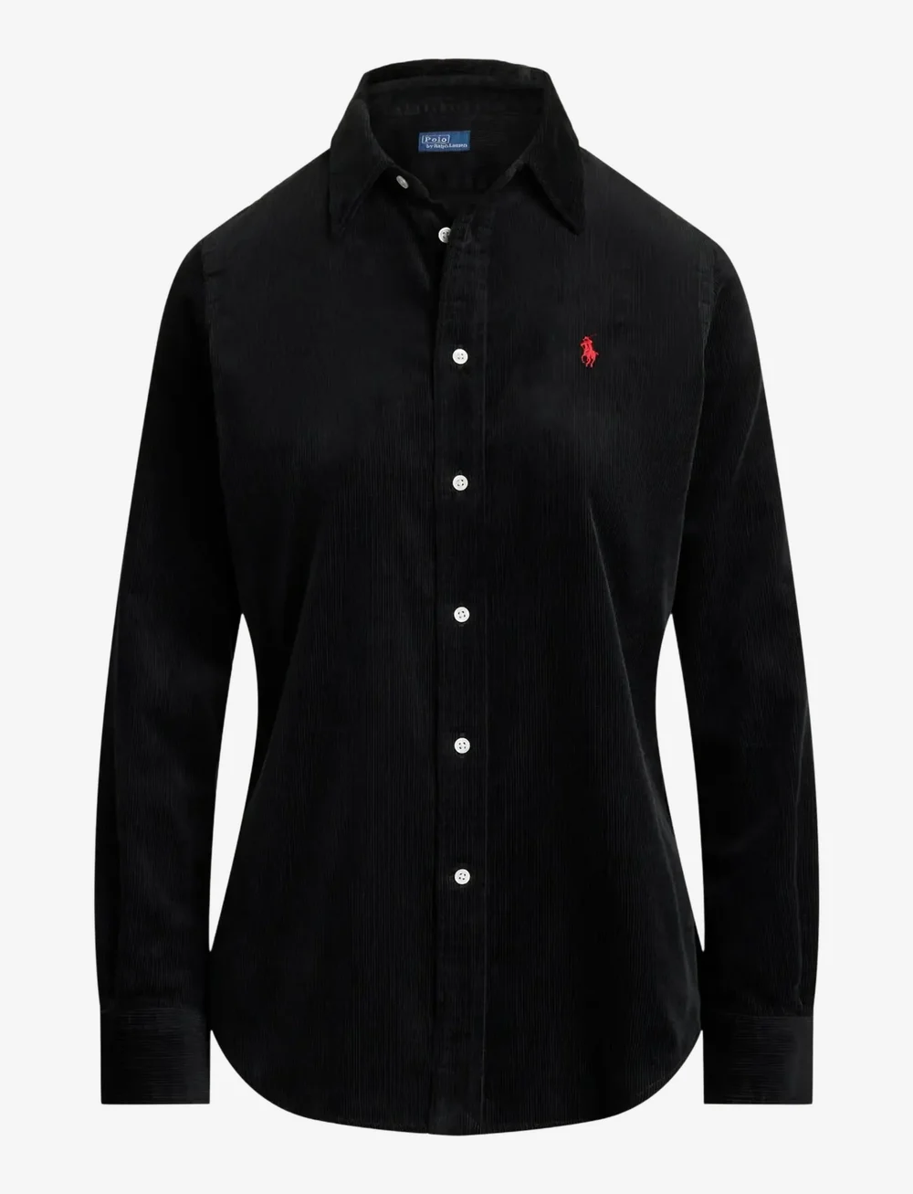 Polo Ralph Lauren - Stretch Slim Fit Cotton Corduroy Shirt - denimskjorter - polo black - 1