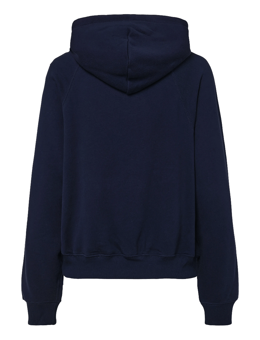 Polo Ralph Lauren - Shrunken Fit Lightweight Fleece Hoodie - hoodies - cruise navy - 1