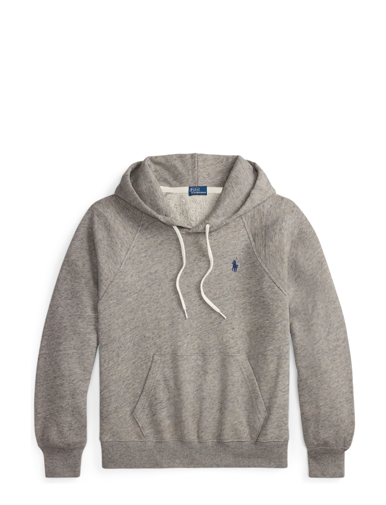 Polo Ralph Lauren Shrunken Fit Lightweight Fleece Hoodie - Clothing - DARK VINTAGE HEAT / grey