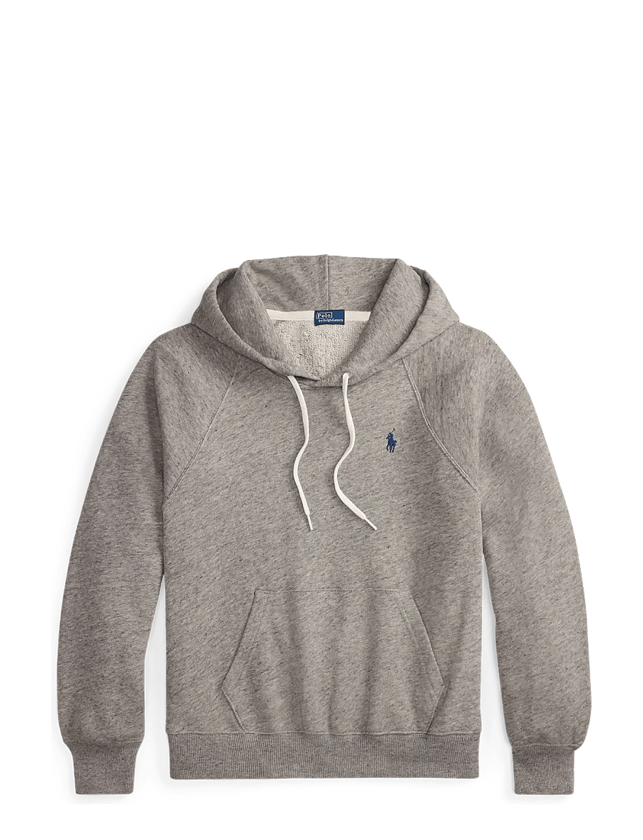 Polo Ralph Lauren - Shrunken Fit Lightweight Fleece Hoodie - kapuutsiga pusad - dark vintage heat - 0