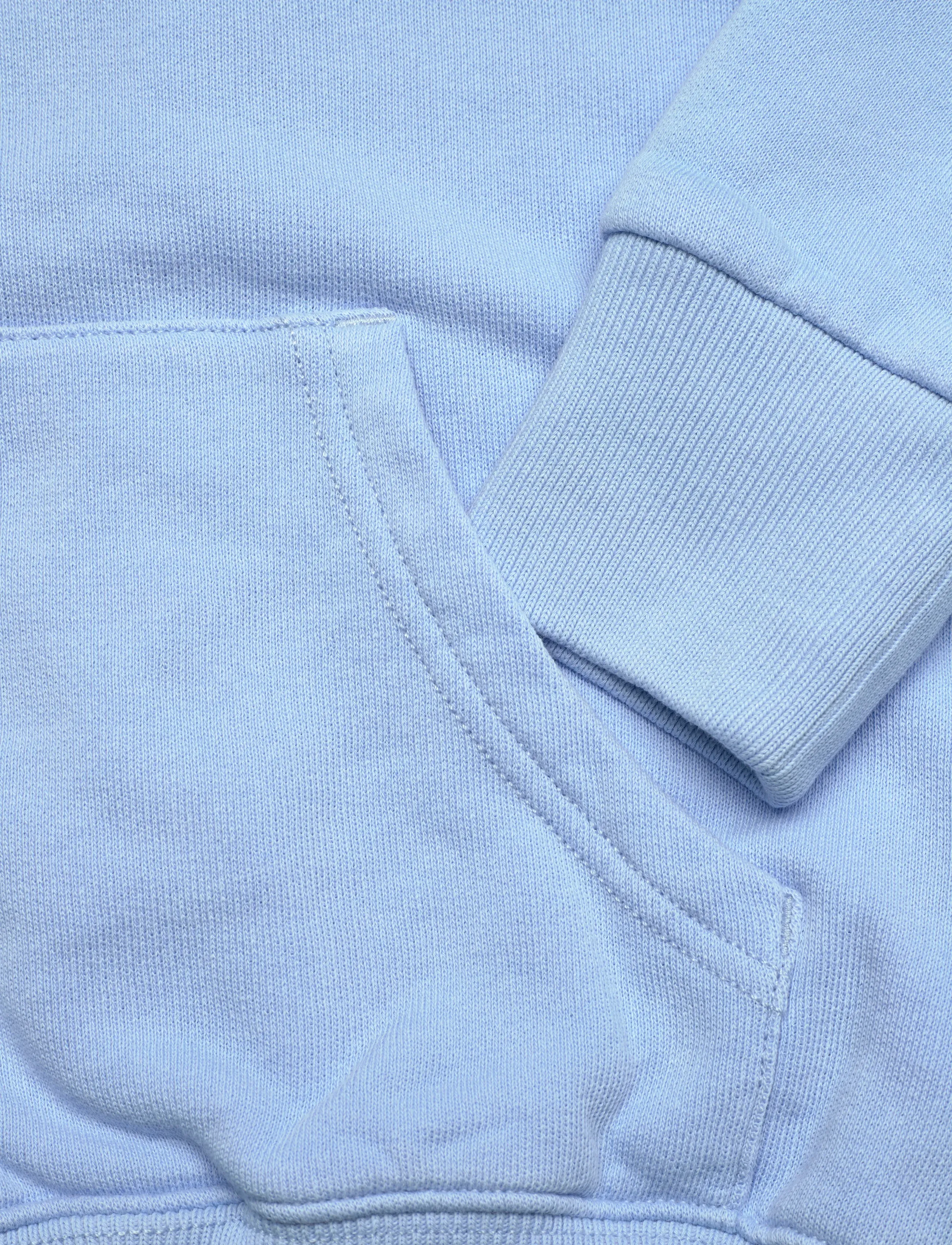 Polo Ralph Lauren - Lightweight Fleece Full-Zip Hoodie - sweatshirts & hættetrøjer - baby blue - 3
