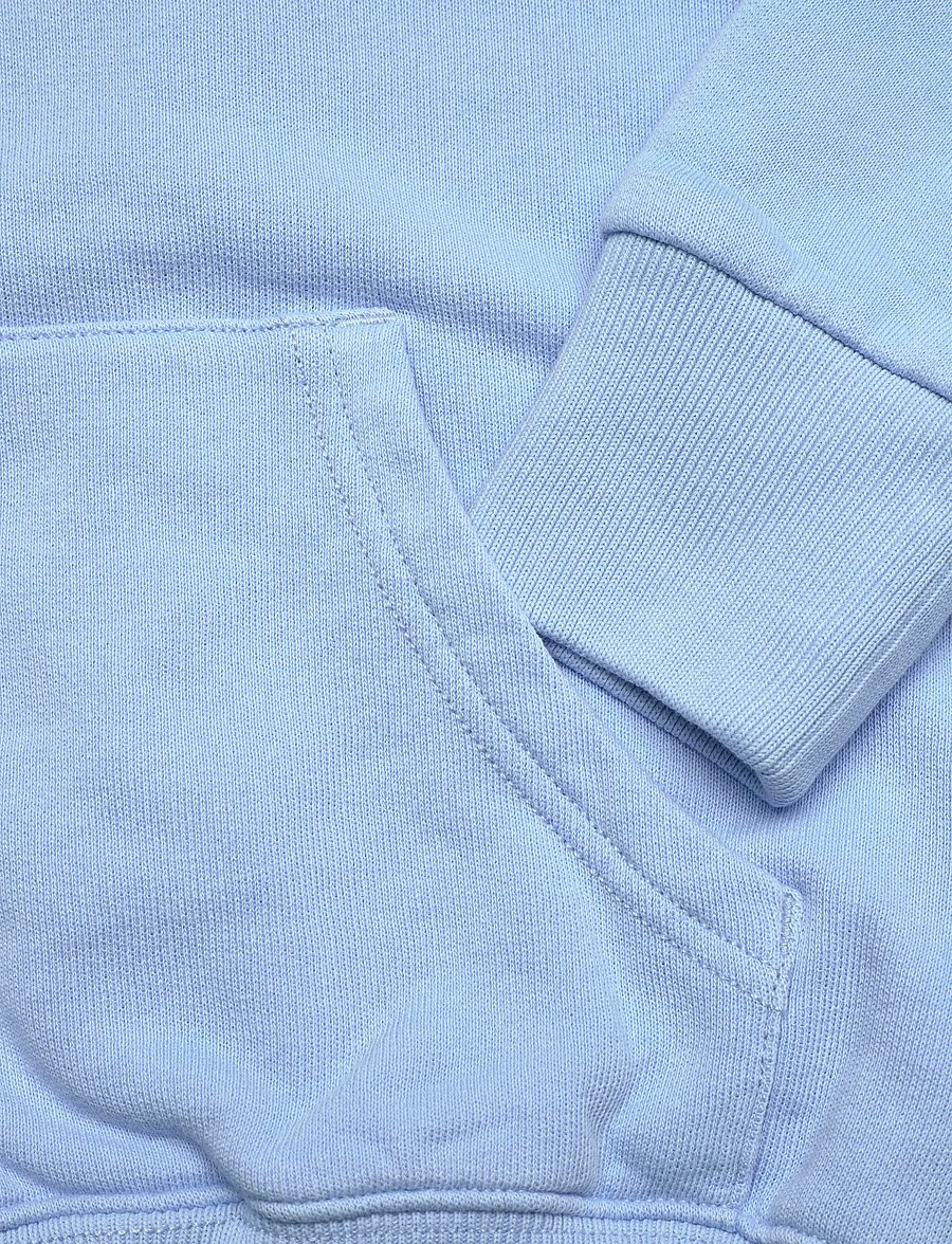 Polo Ralph Lauren - Lightweight Fleece Full-Zip Hoodie - sweatshirts & hættetrøjer - baby blue - 3