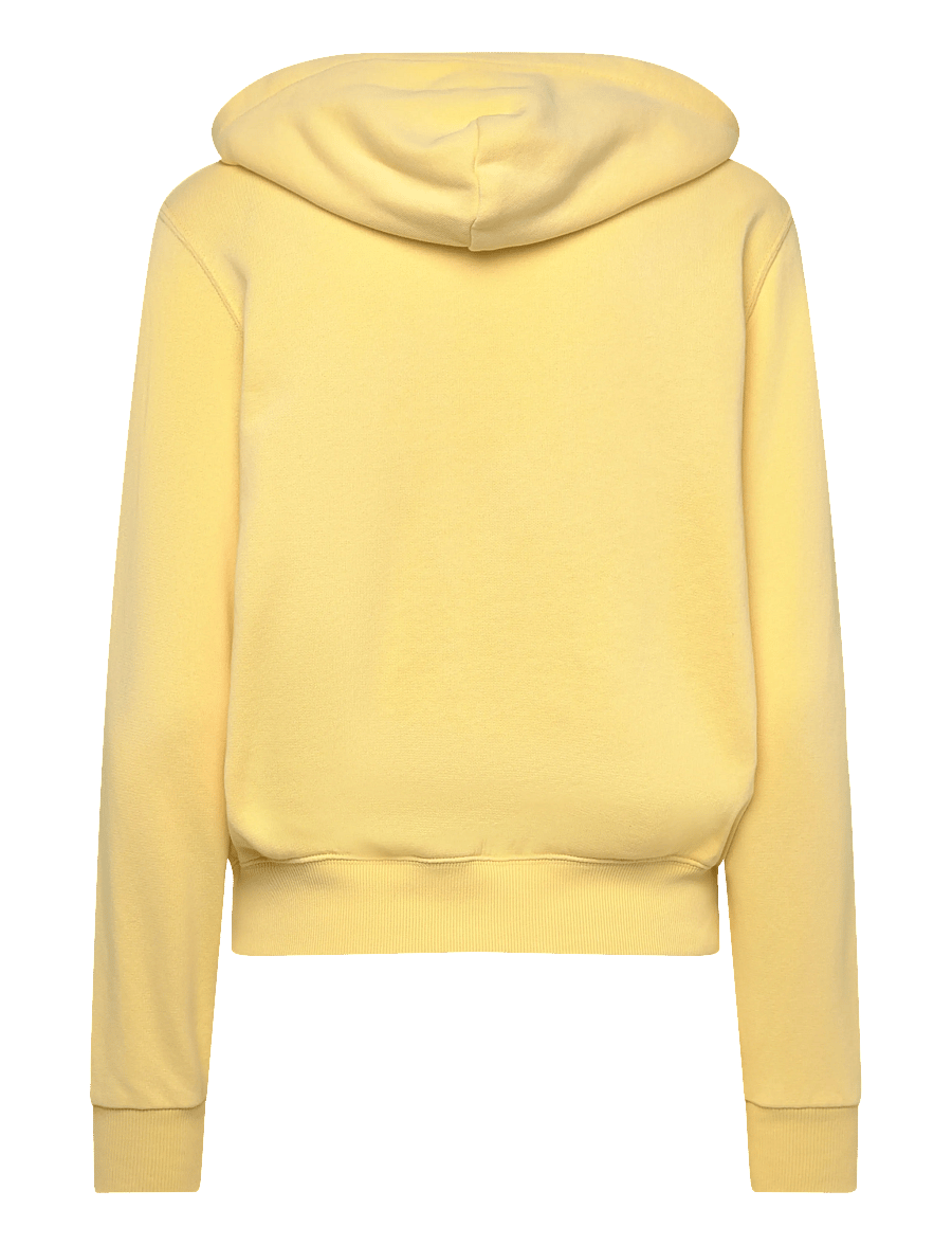 Polo Ralph Lauren - Lightweight Fleece Full-Zip Hoodie - sweatshirts & hættetrøjer - banana peel - 1