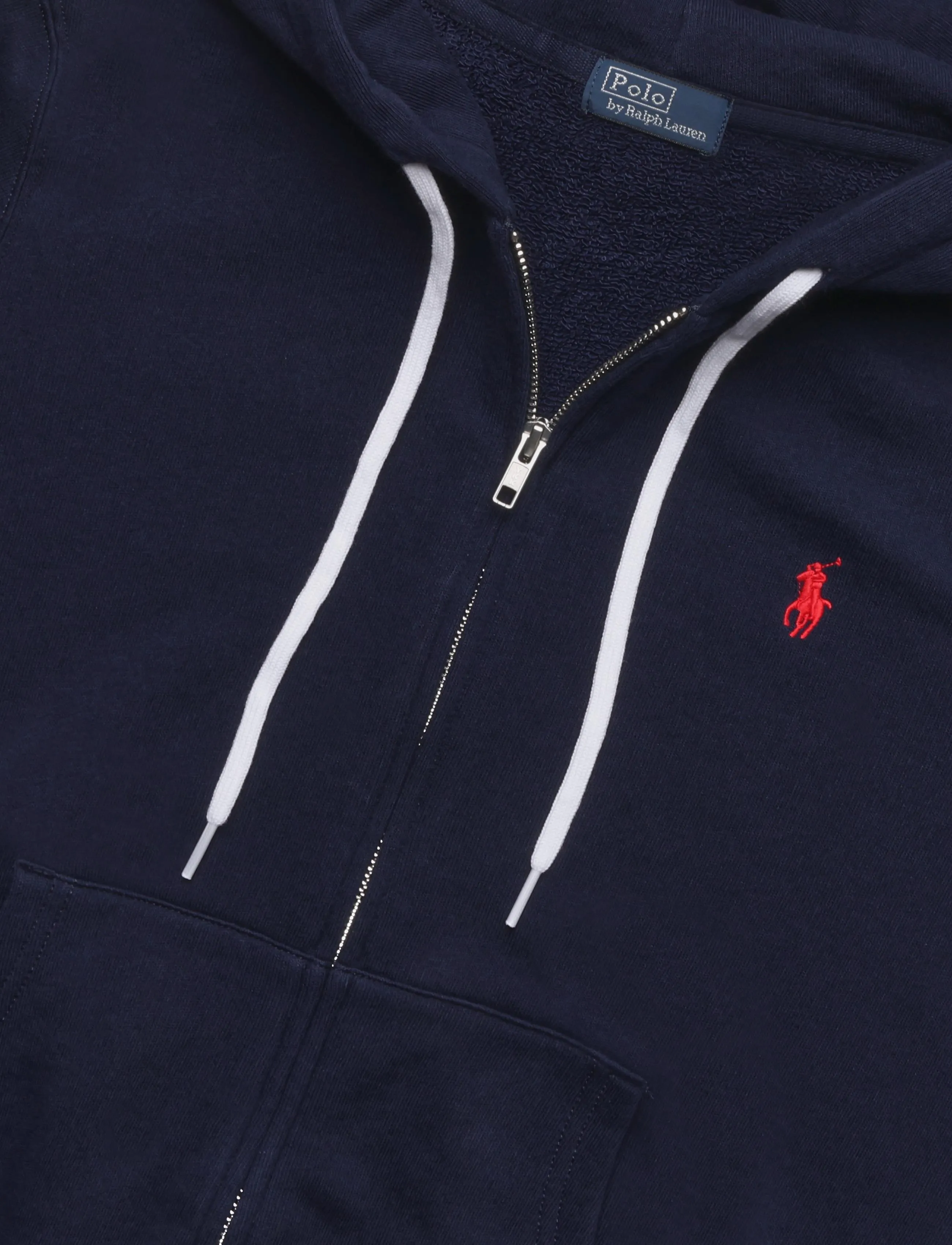 Polo Ralph Lauren - Lightweight Fleece Full-Zip Hoodie - sweatshirts & hoodies - cruise navy - 2