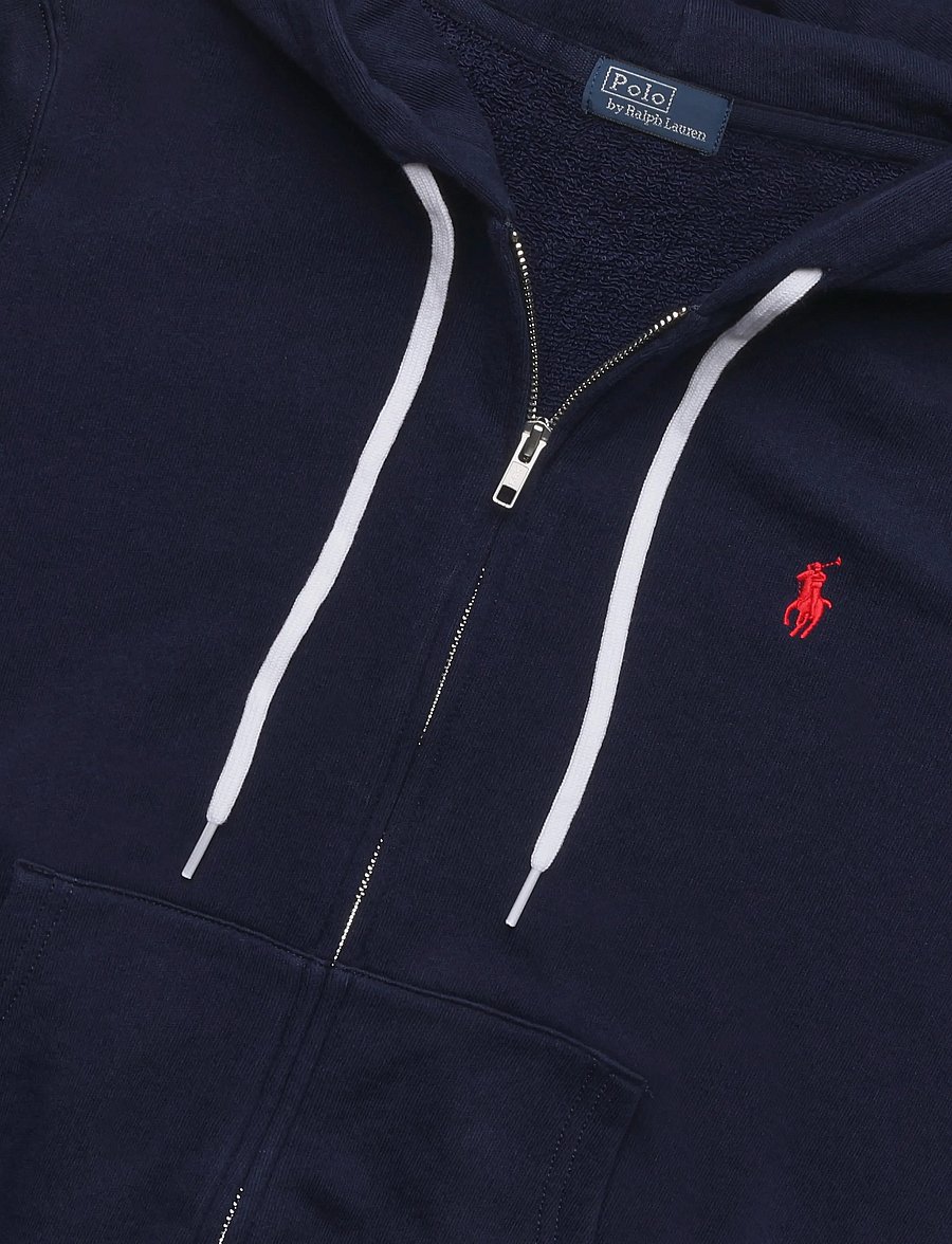 Polo Ralph Lauren - Lightweight Fleece Full-Zip Hoodie - sweatshirts & hoodies - cruise navy - 2