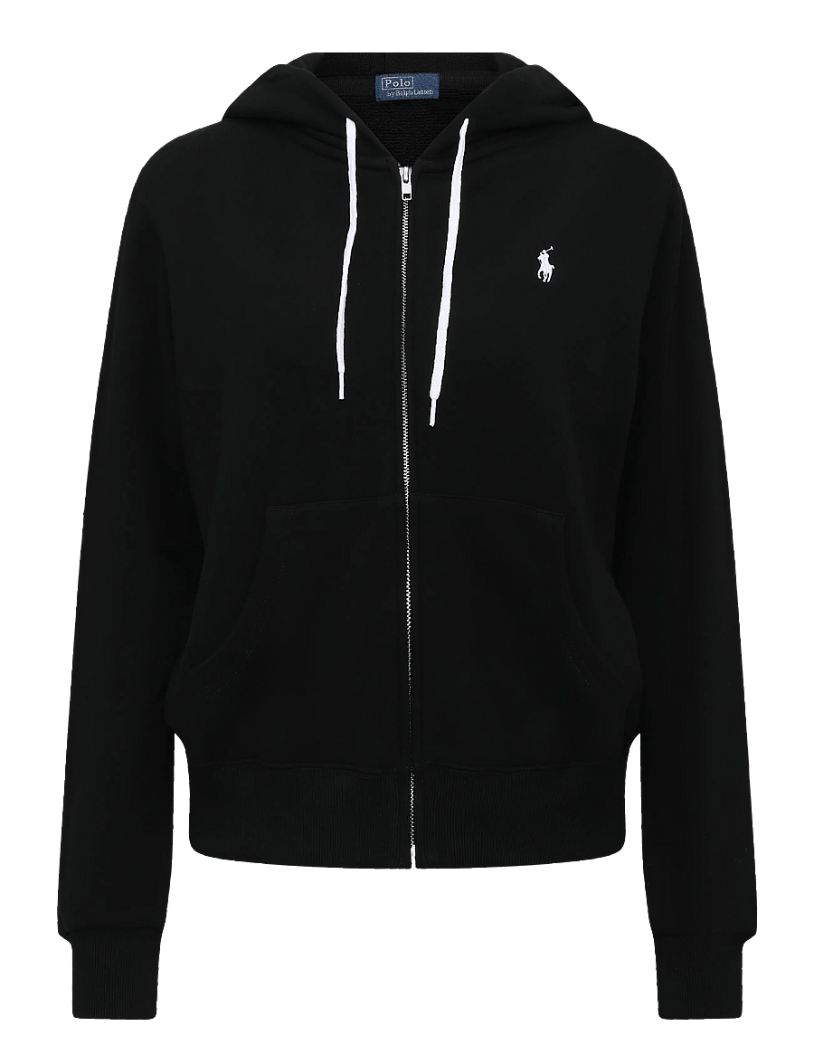 Polo Ralph Lauren - Lightweight Fleece Full-Zip Hoodie - kapuzenpullover - polo black - 0