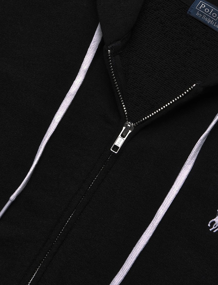 Polo Ralph Lauren - Lightweight Fleece Full-Zip Hoodie - kapuzenpullover - polo black - 2