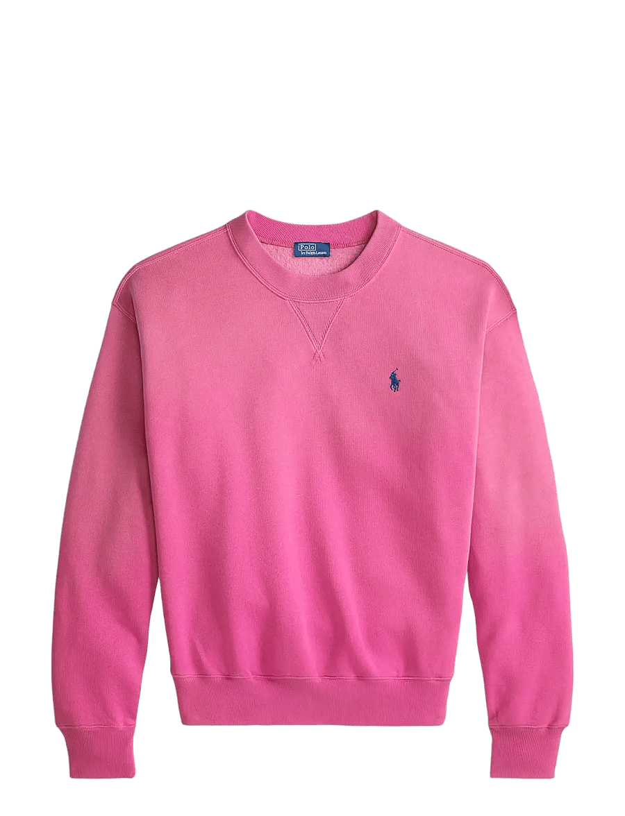 Polo Ralph Lauren - Fleece Crewneck - sweatshirts & hoodies - accent pink - 1