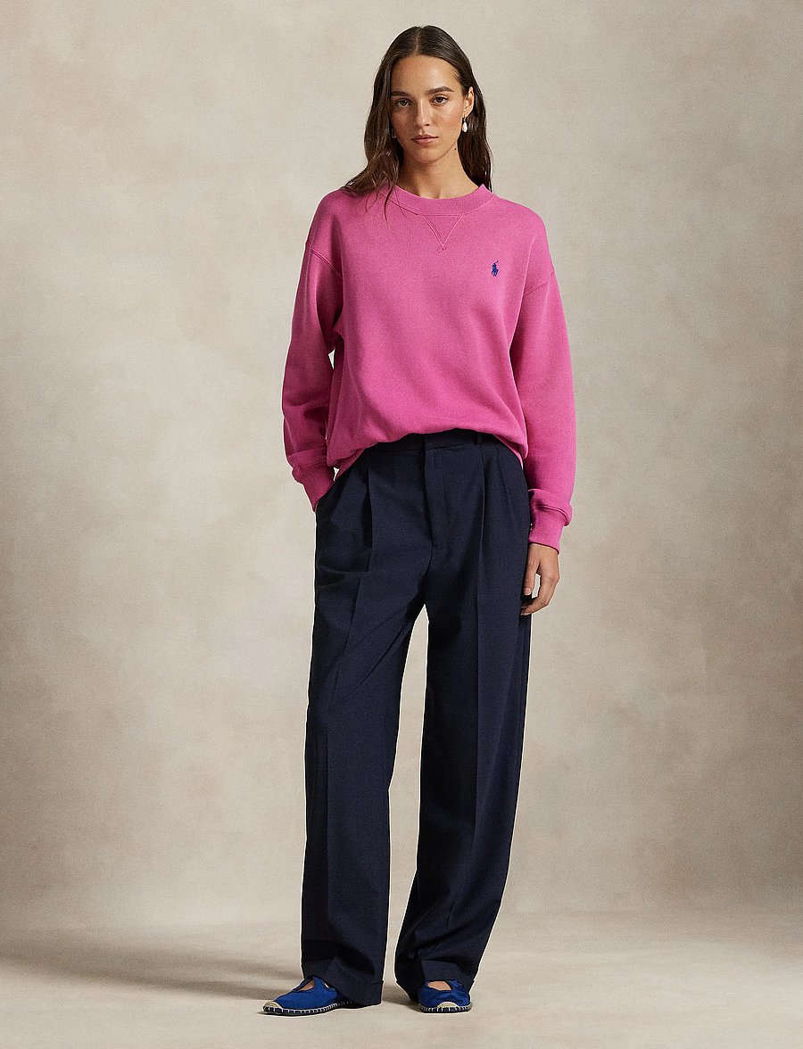Polo Ralph Lauren - Fleece Crewneck - sweatshirts & hoodies - accent pink - 0