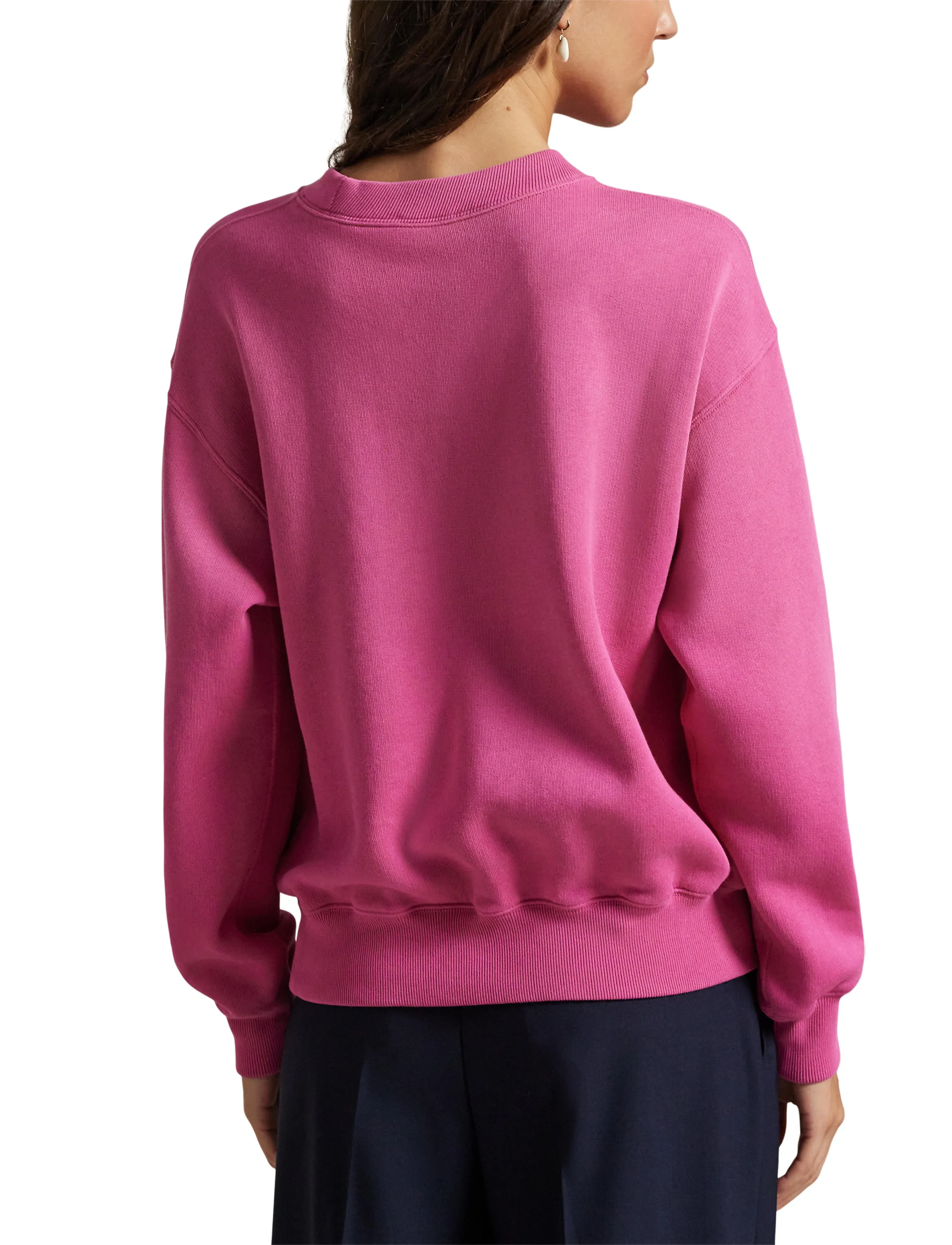 Polo Ralph Lauren - Fleece Crewneck - sweatshirts & hoodies - accent pink - 2