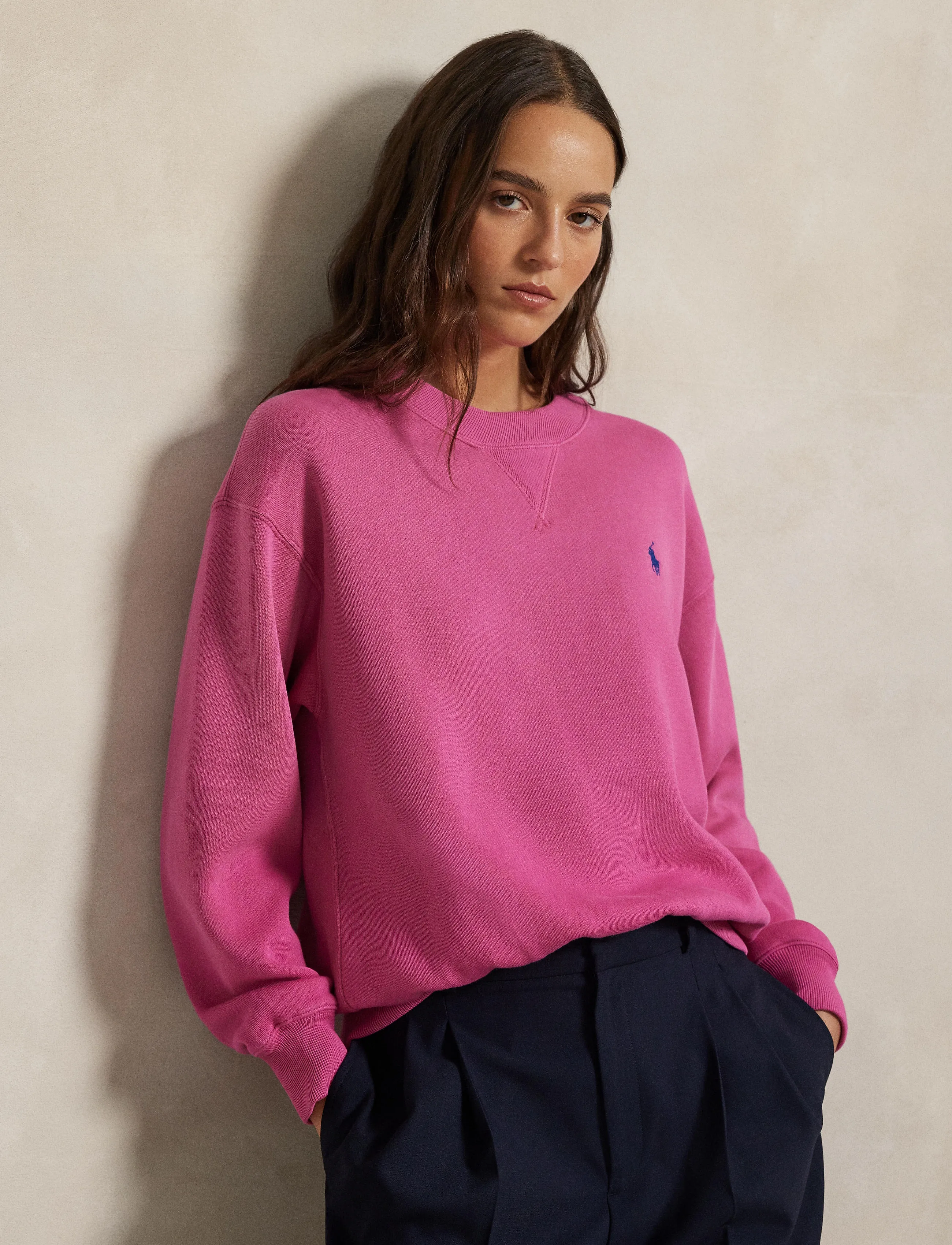 Polo Ralph Lauren - Fleece Crewneck - sweatshirts & hoodies - accent pink - 5