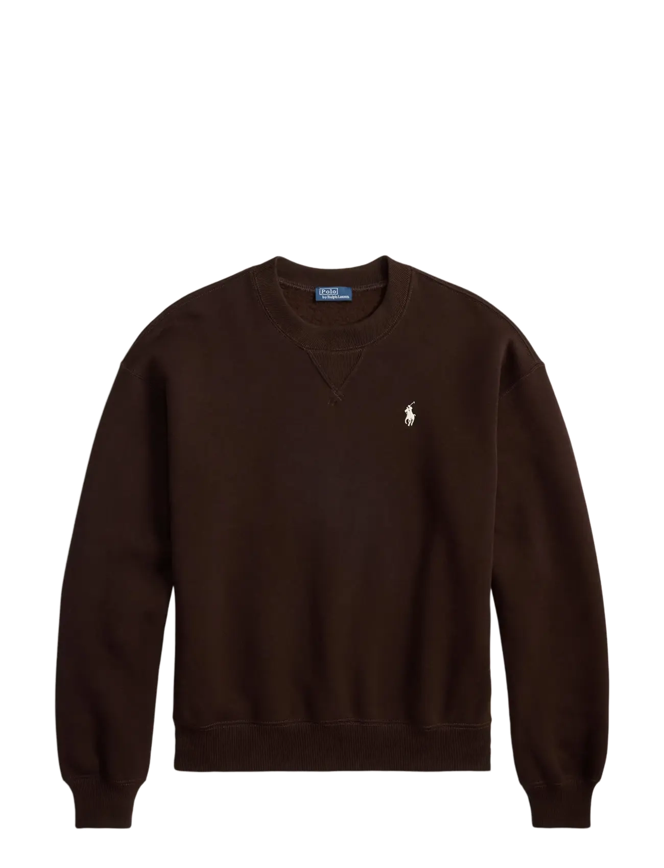 Polo Ralph Lauren Fleece rund hals - Kläder - CIRCUIT BROWN / brown