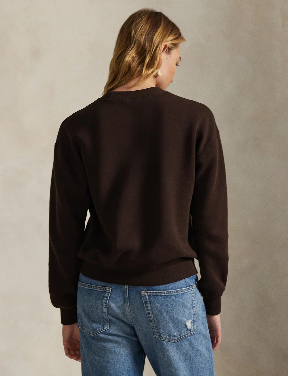 Polo Ralph Lauren - Fleece Crewneck - sweatshirts & hættetrøjer - circuit brown - 2