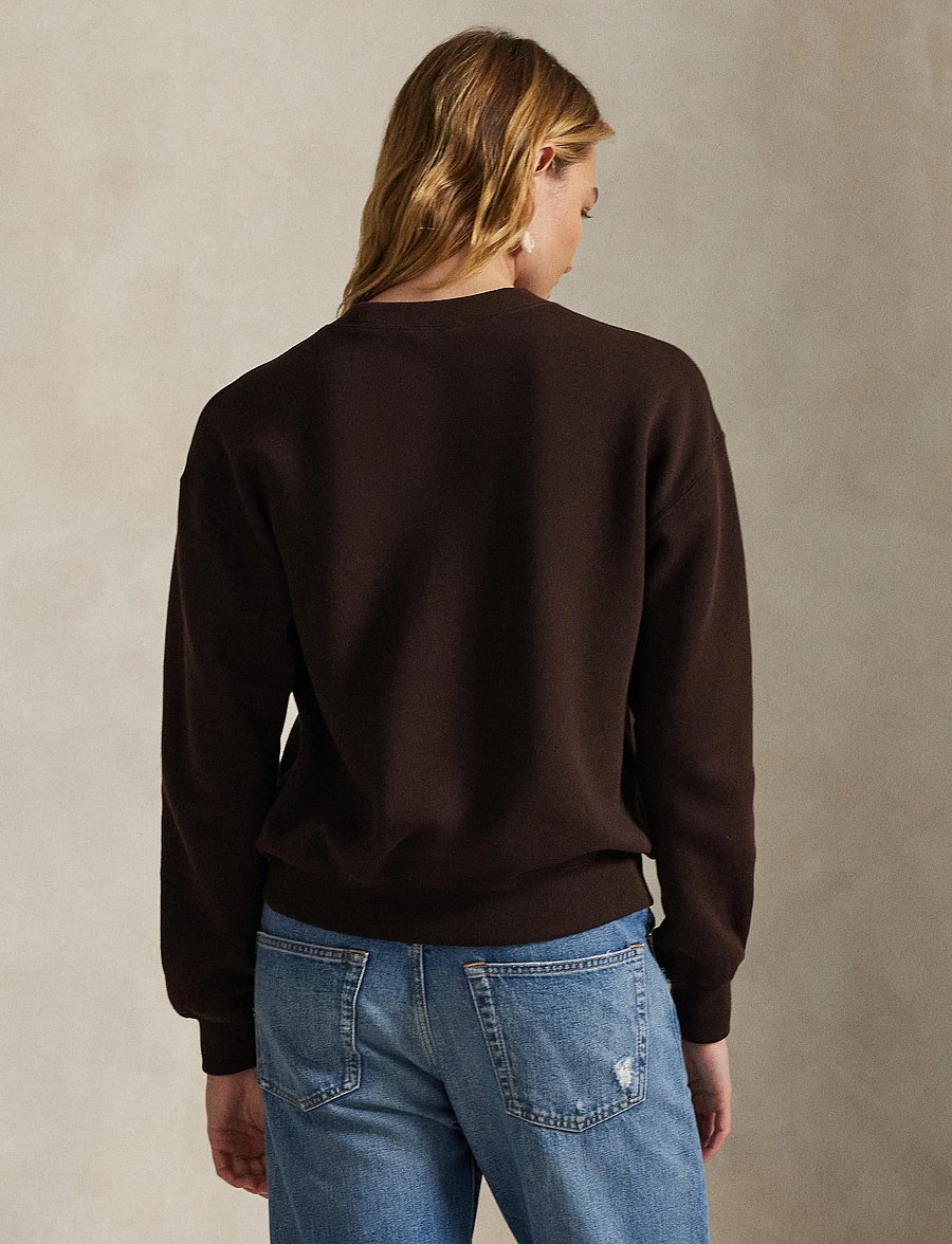Polo Ralph Lauren - Fleece rund hals - vardagsstil - circuit brown - 2