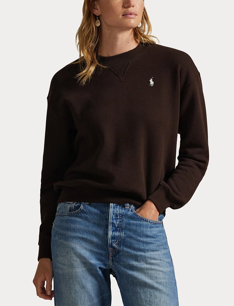 Polo Ralph Lauren - Fleece rund hals - vardagsstil - circuit brown - 5