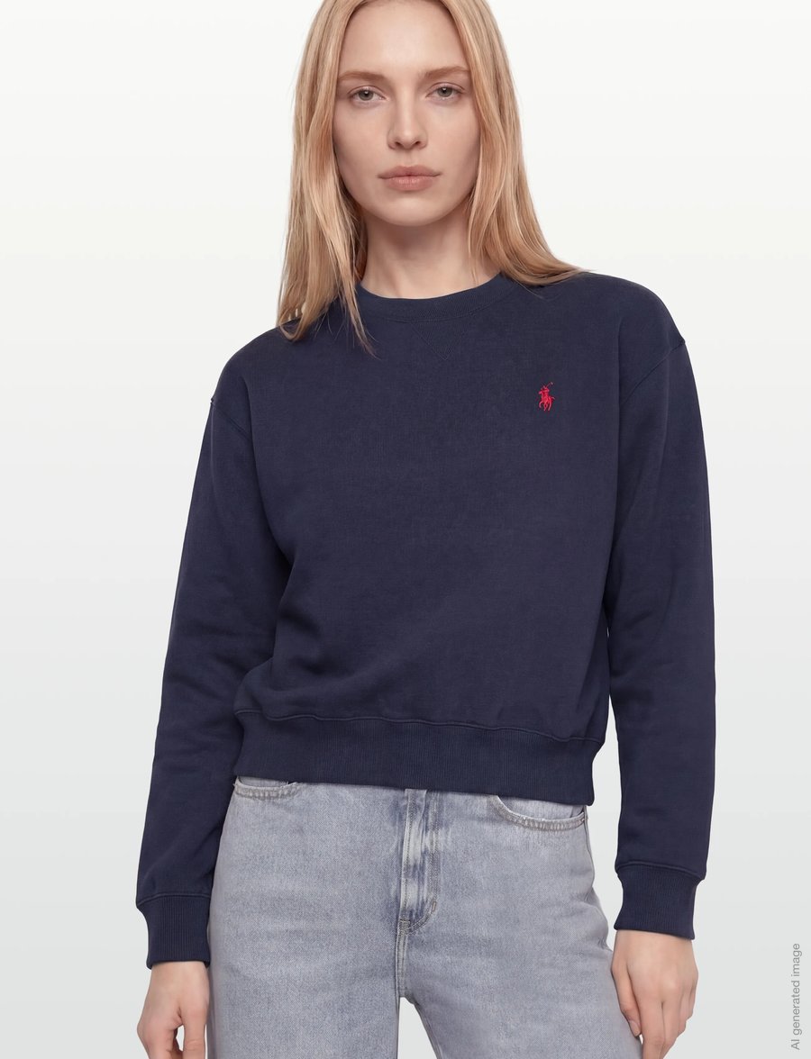 Polo Ralph Lauren - Fleece Crewneck - sweatshirts & hoodies - cruise navy - 3