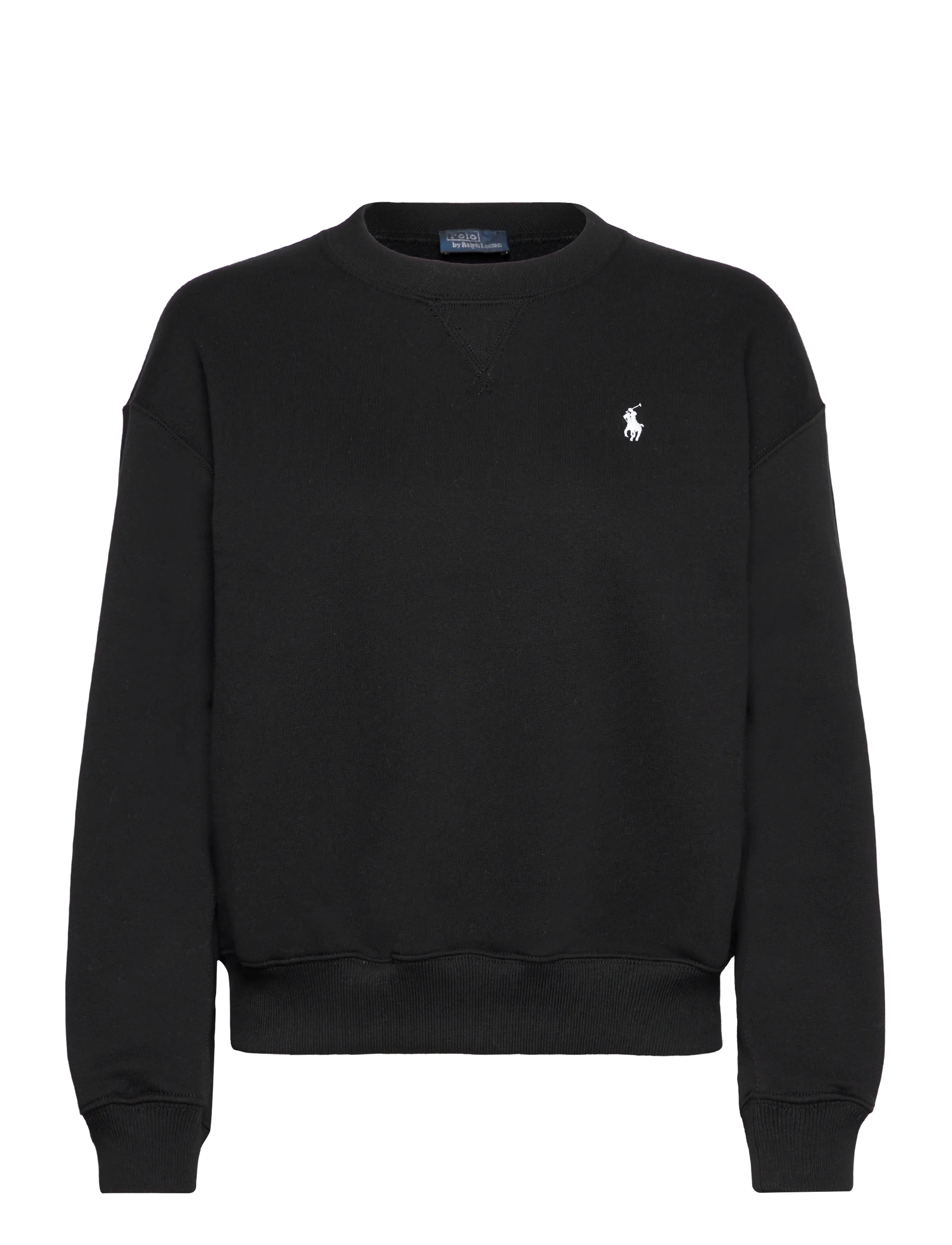 Fleece Crewneck - POLO BLACK