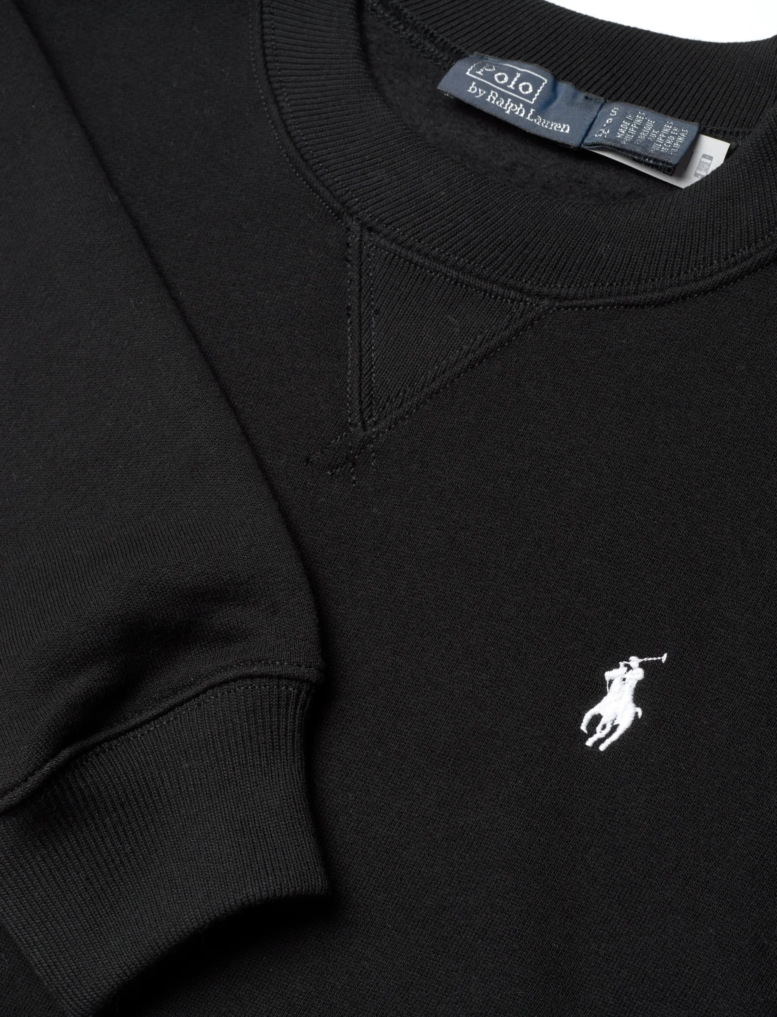 Polo Ralph Lauren - Fleece Crewneck - sweatshirts & hættetrøjer - polo black - 5