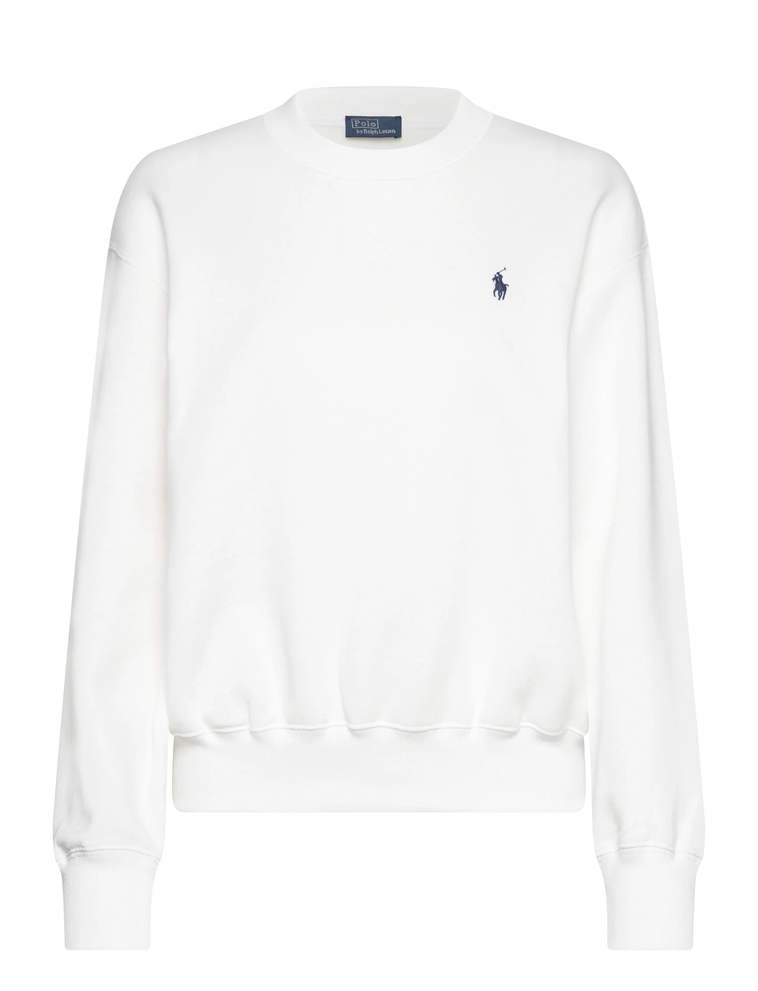 Fleece Crewneck - WHITE