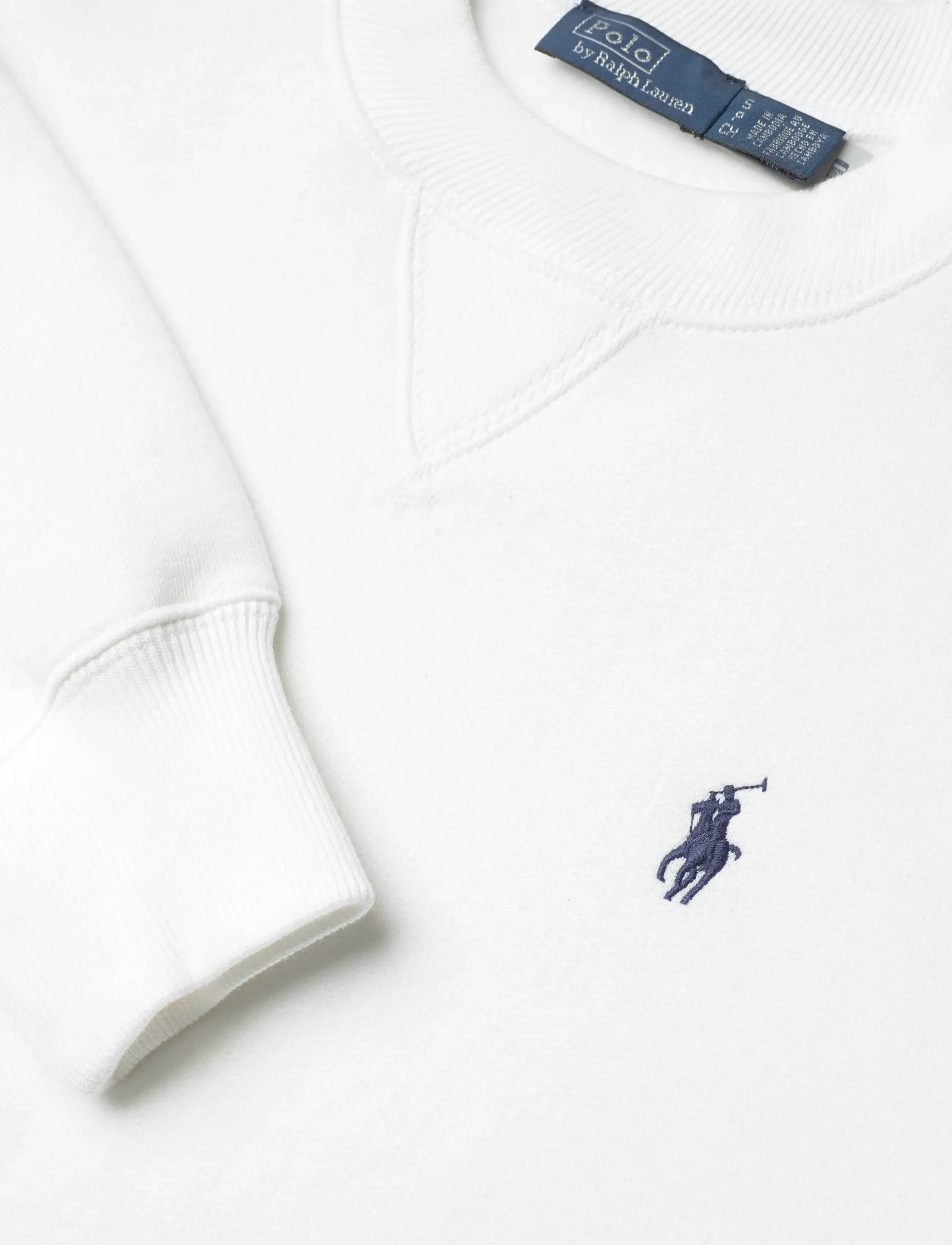 Polo Ralph Lauren - Fleece Crewneck - sweatshirts et sweats à capuche - white - 5