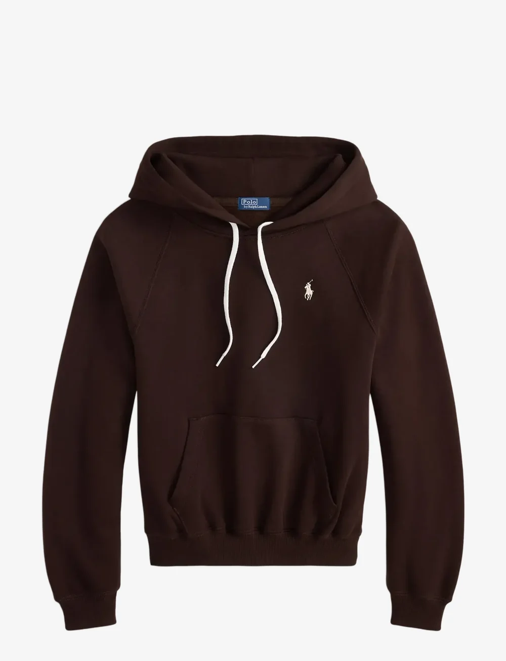 Polo Ralph Lauren - Shrunken Fit Fleece Hoodie - sweatshirts & hoodies - circuit brown - 1