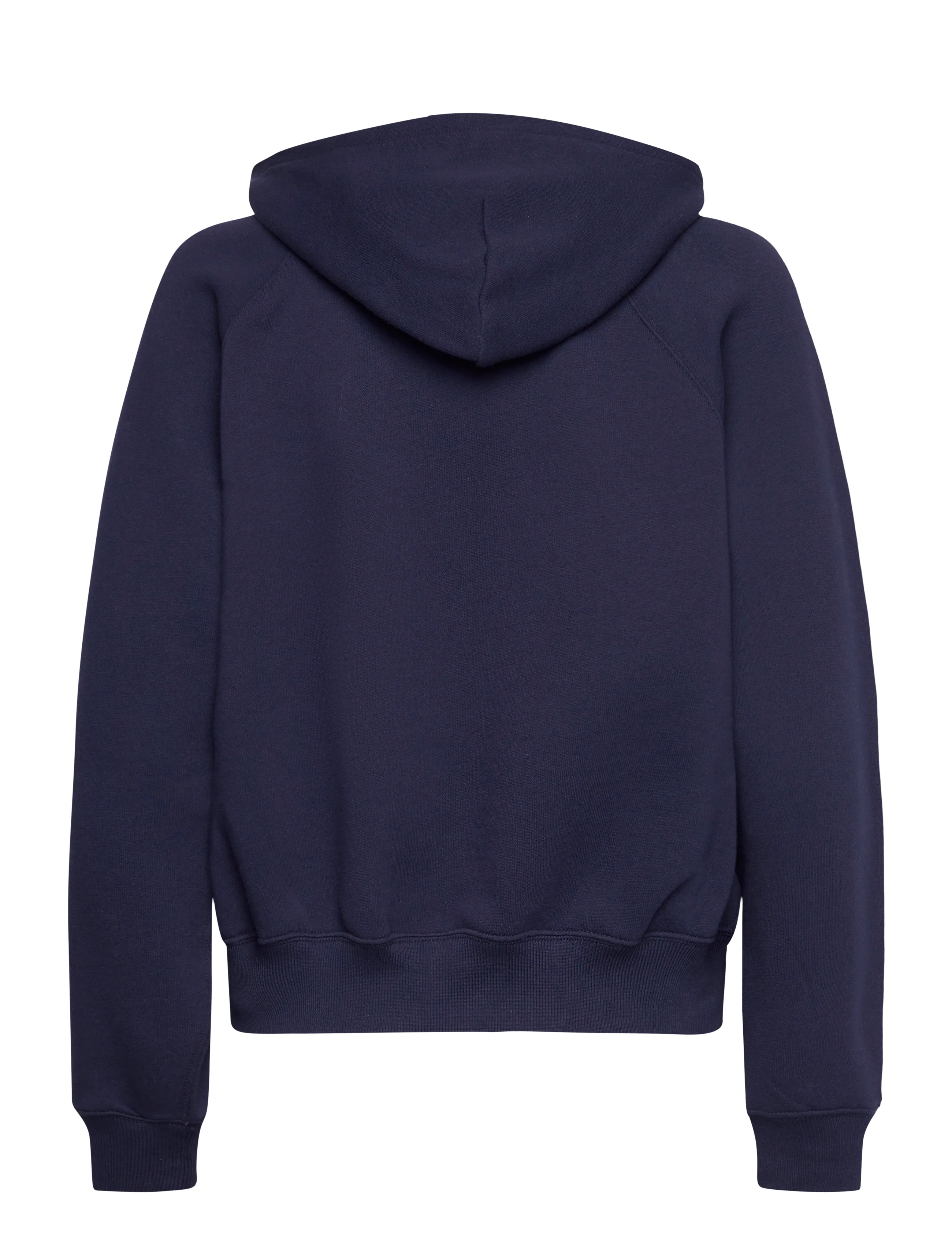Polo Ralph Lauren - Shrunken Fit Fleece Hoodie - sweatshirts & hættetrøjer - cruise navy - 1