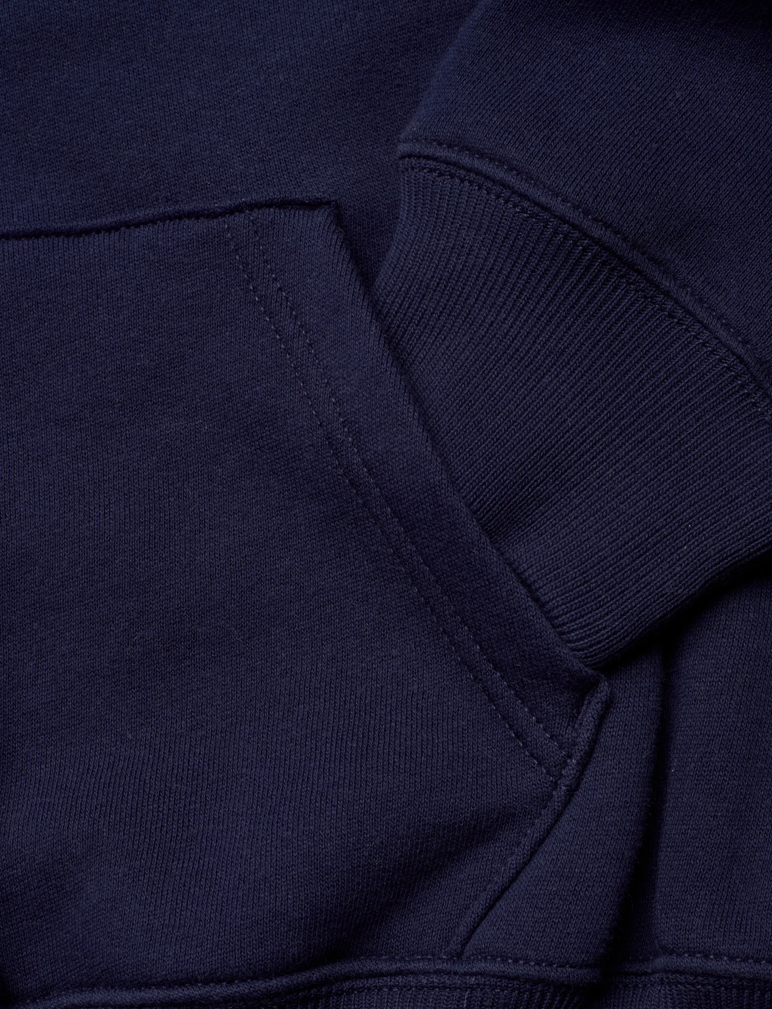 Polo Ralph Lauren - Shrunken Fit Fleece Hoodie - sweatshirts & hættetrøjer - cruise navy - 3