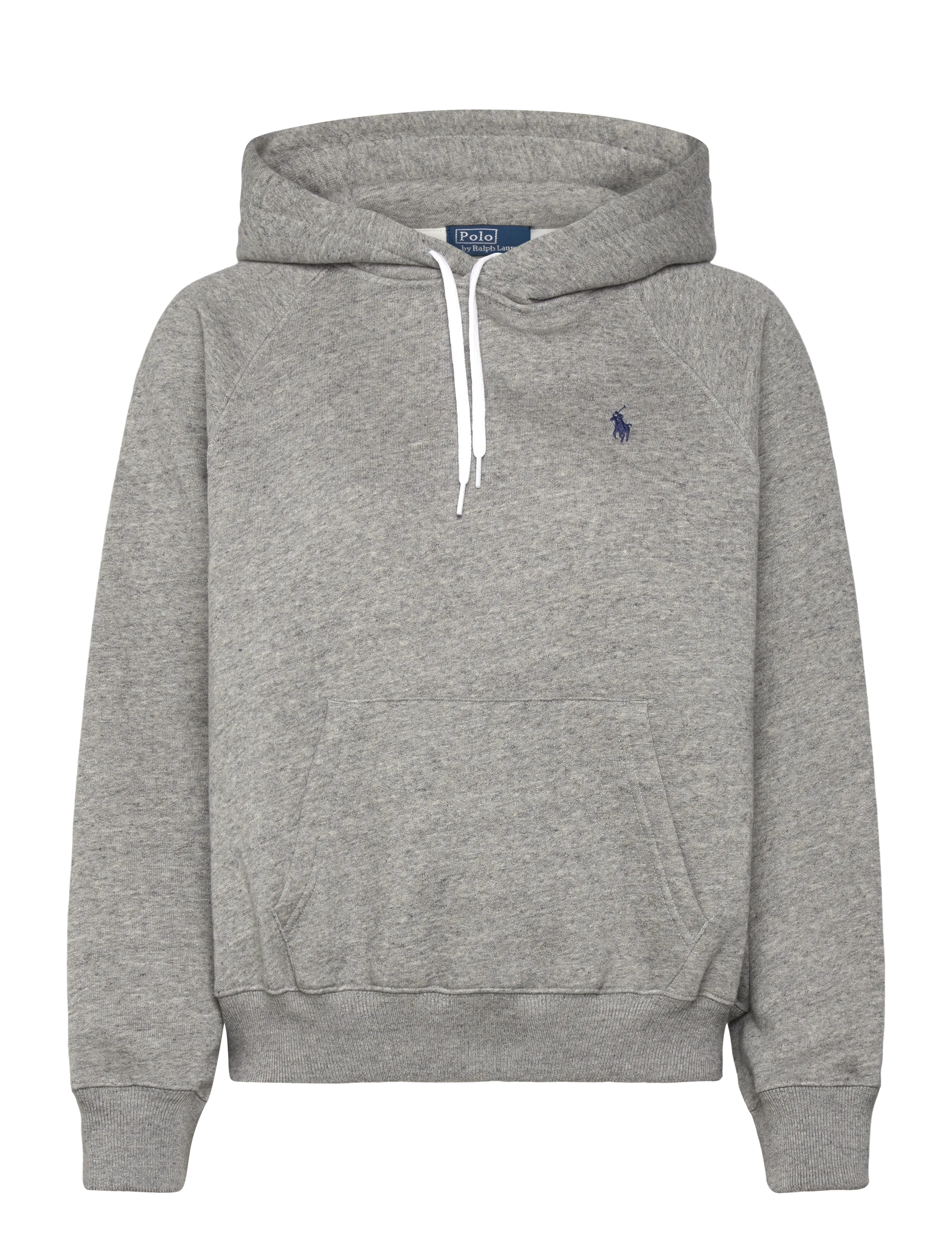 Polo Ralph Lauren Shrunken Fit Fleece Hoodie - Sweatshirts - DARK VINTAGE HEAT / grey