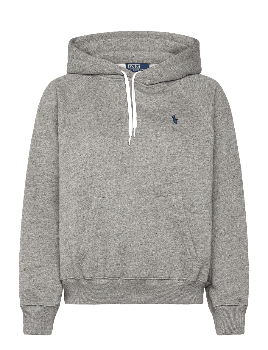 Polo Ralph Lauren - Shrunken Fit Fleece Hoodie - sweatshirts & hættetrøjer - dark vintage heat - 0