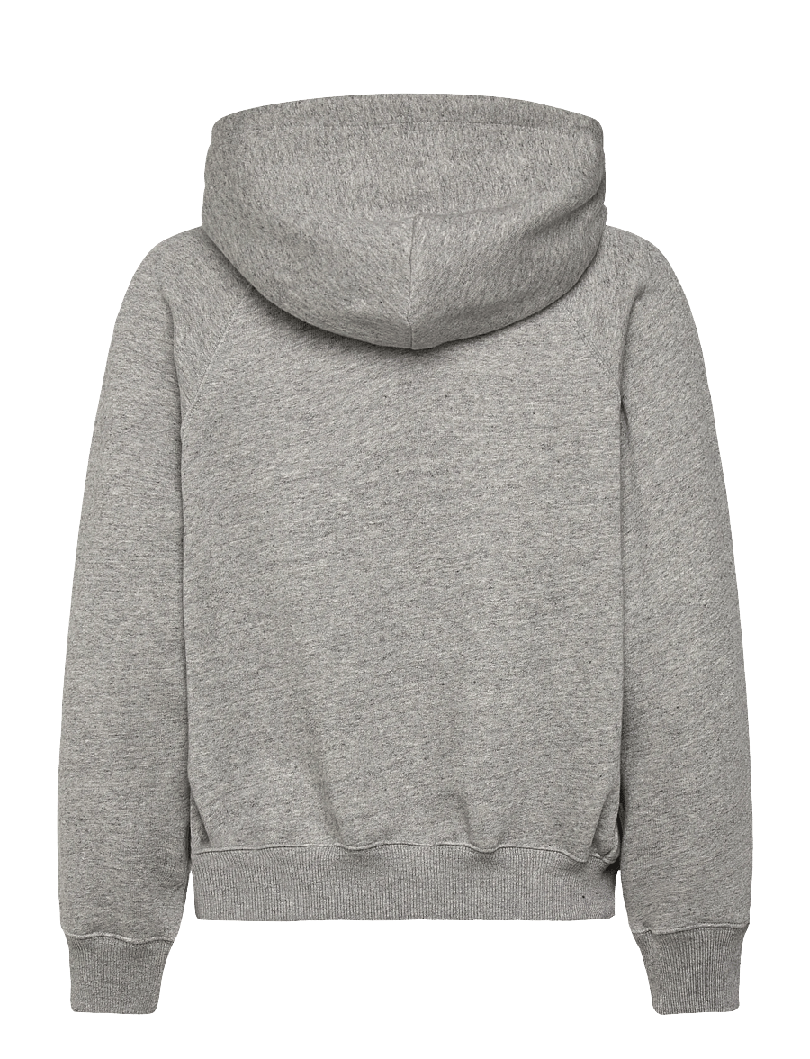 Polo Ralph Lauren - Shrunken Fit Fleece Hoodie - sweatshirts & hættetrøjer - dark vintage heat - 1