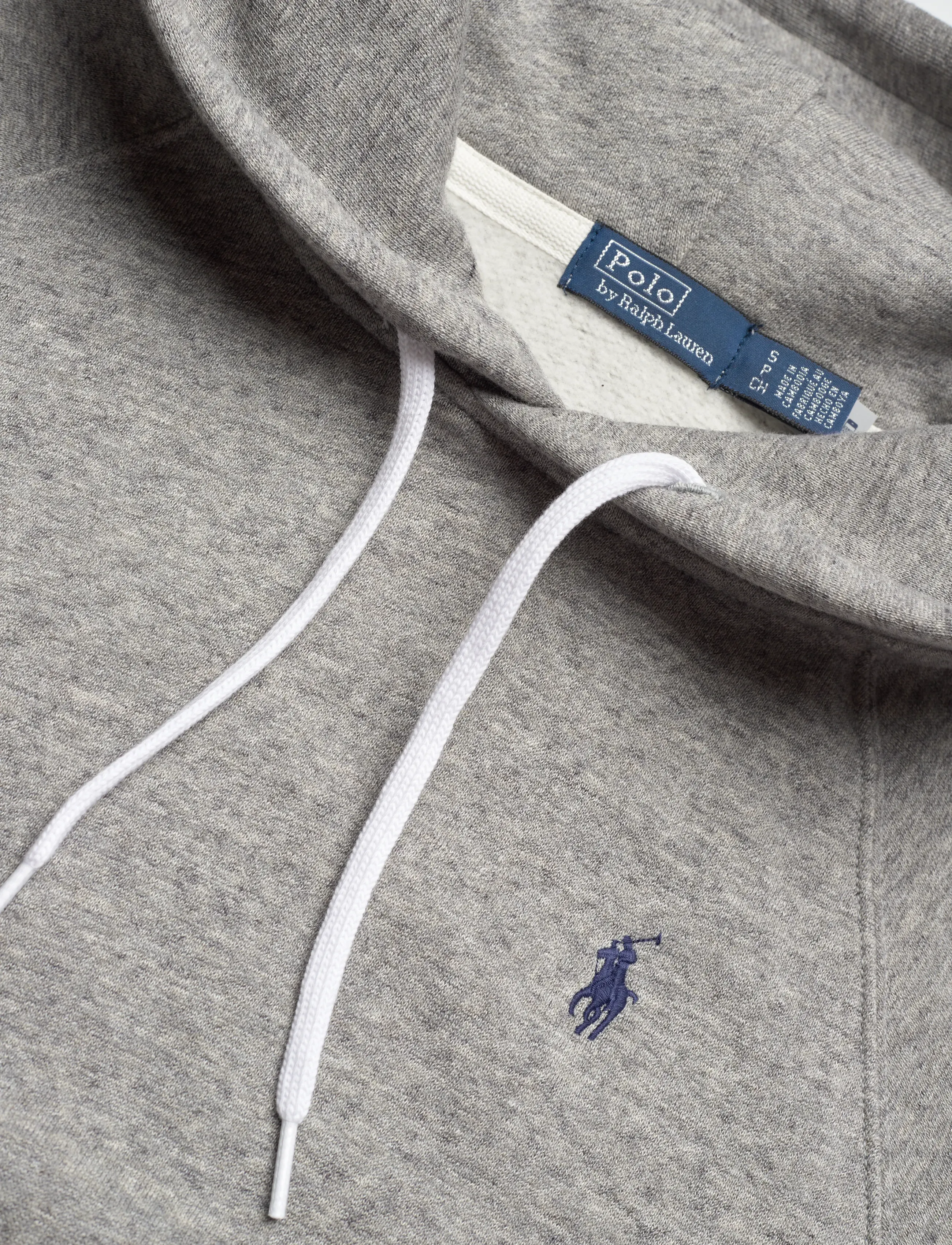 Polo Ralph Lauren - Shrunken Fit Fleece Hoodie - sweatshirts & hættetrøjer - dark vintage heat - 2