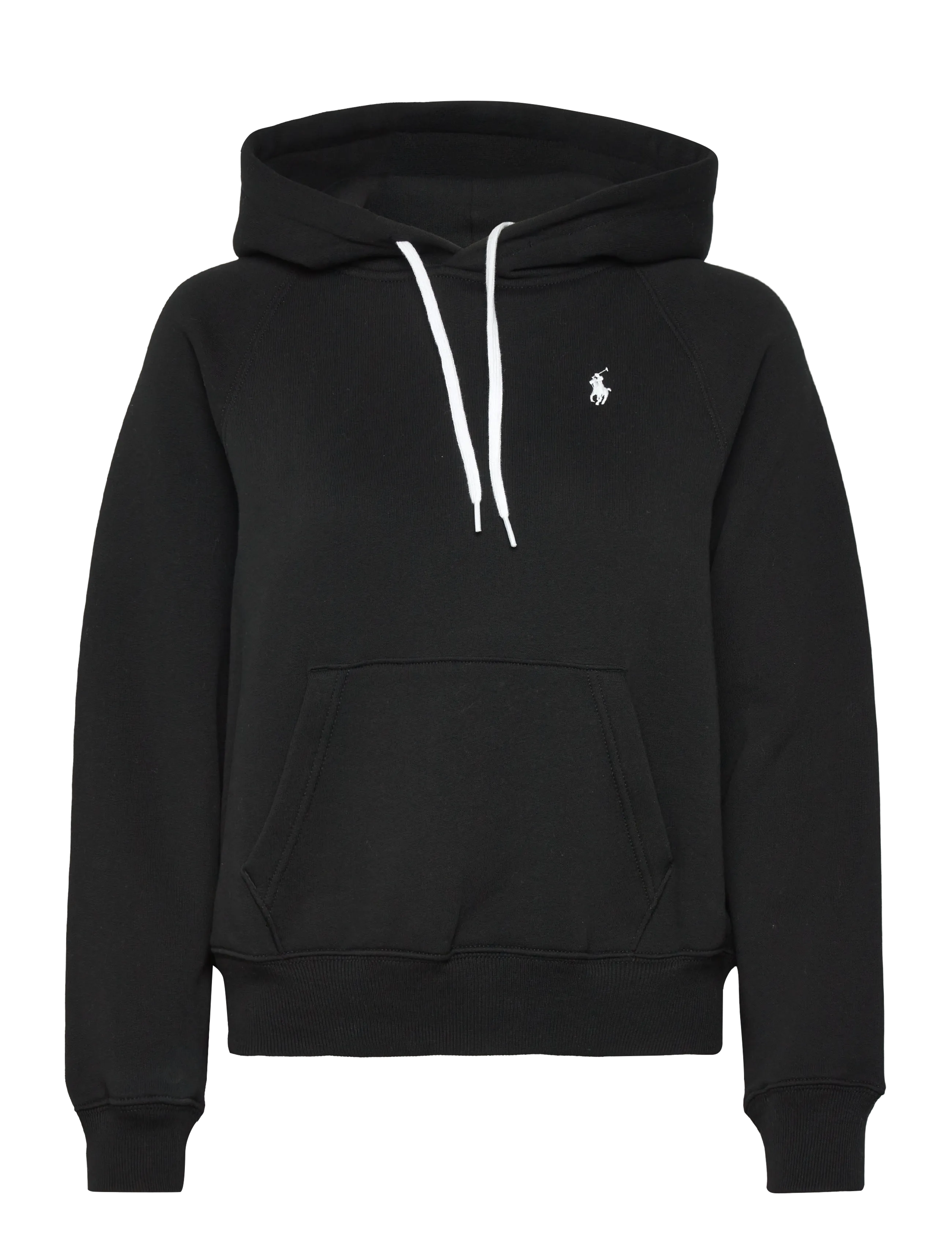 Polo Ralph Lauren Shrunken Fit Fleece Hoodie - Polo Ralph Lauren - POLO BLACK / black