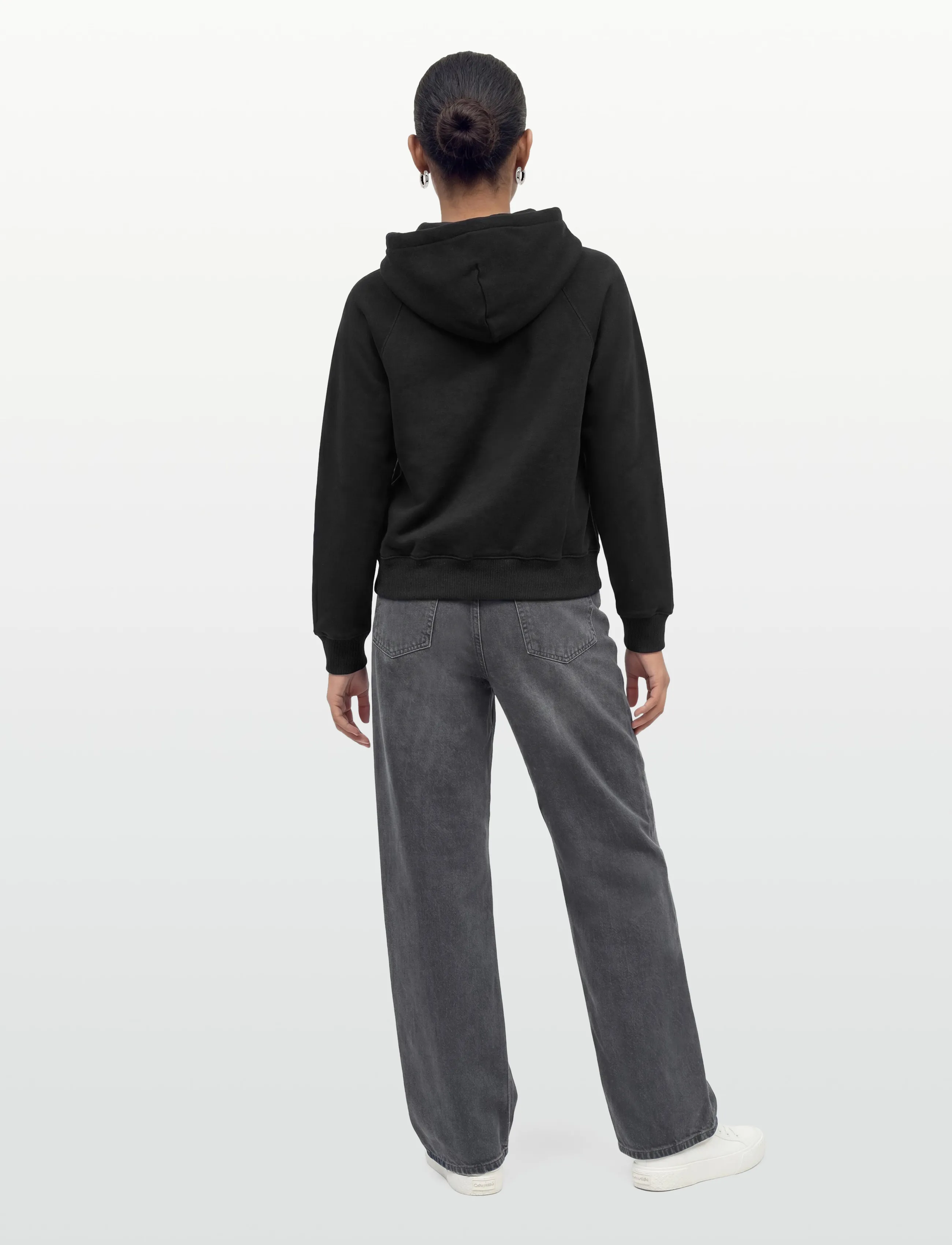 Polo Ralph Lauren - Shrunken Fit Fleece Hoodie - sweatshirts et sweats à capuche - polo black - 4